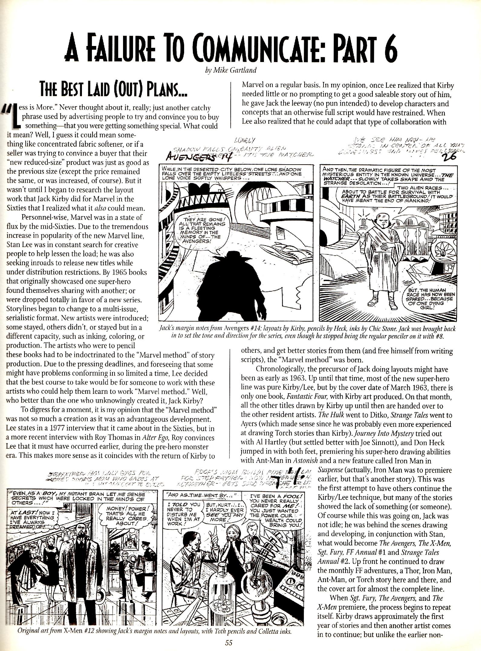 Read online The Jack Kirby Collector comic -  Issue #29 - 54