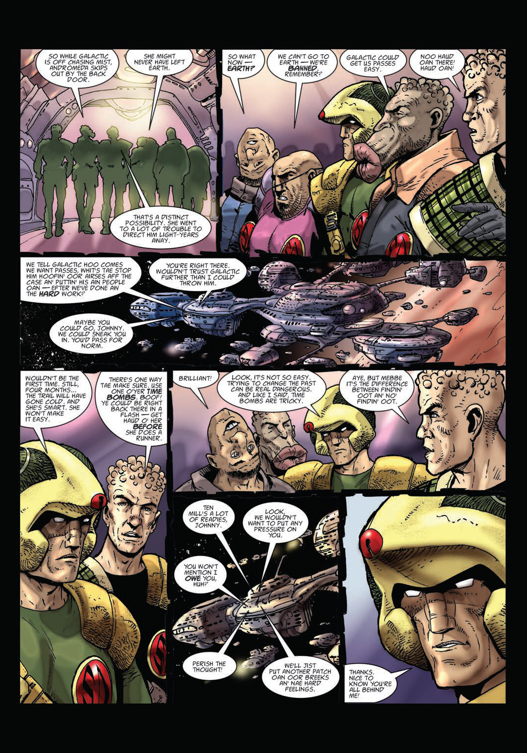 Read online Strontium Dog: Blood Moon comic -  Issue # TPB (Part 2) - 4