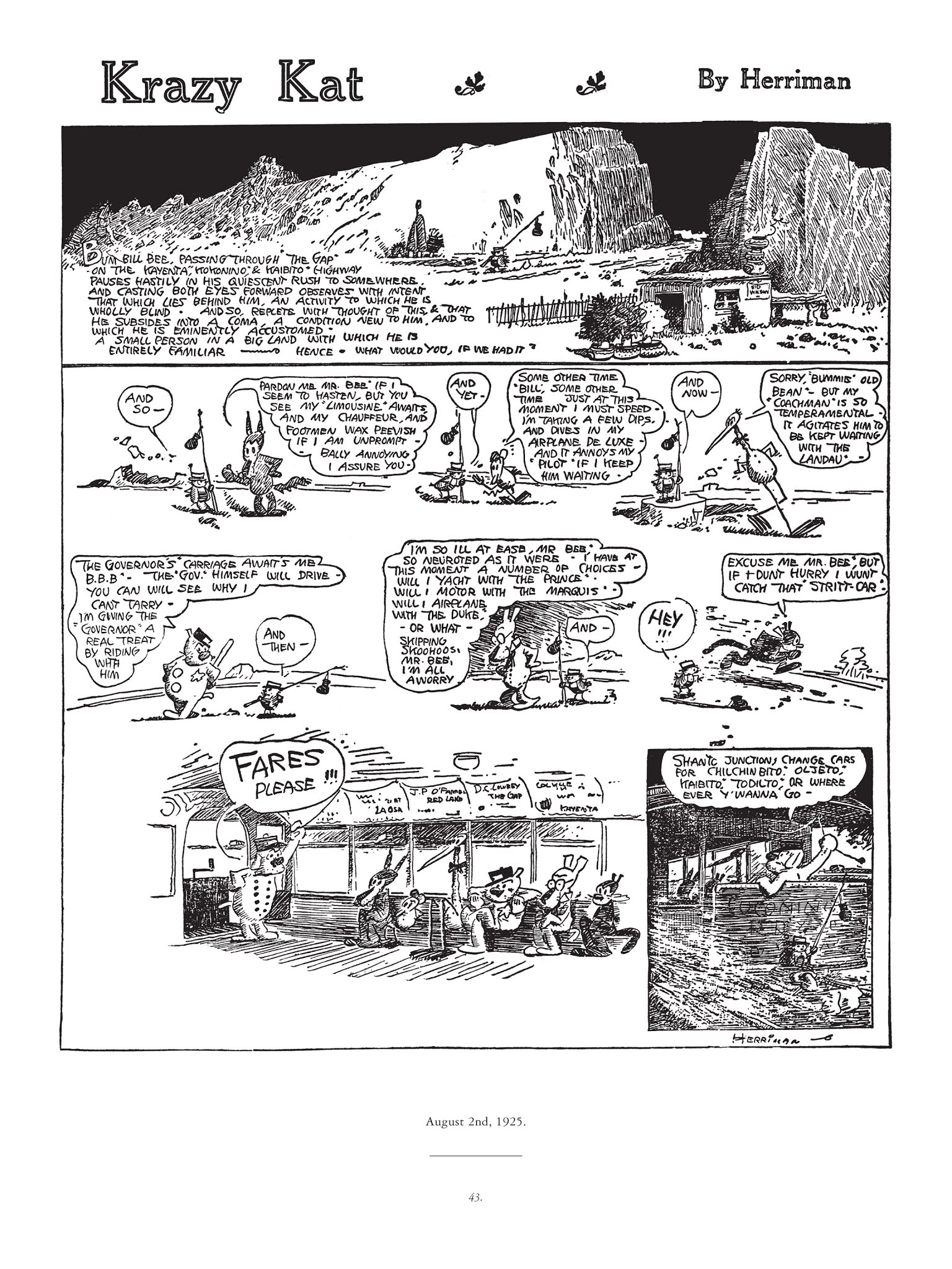 Read online Krazy & Ignatz comic -  Issue # TPB 4 - 44