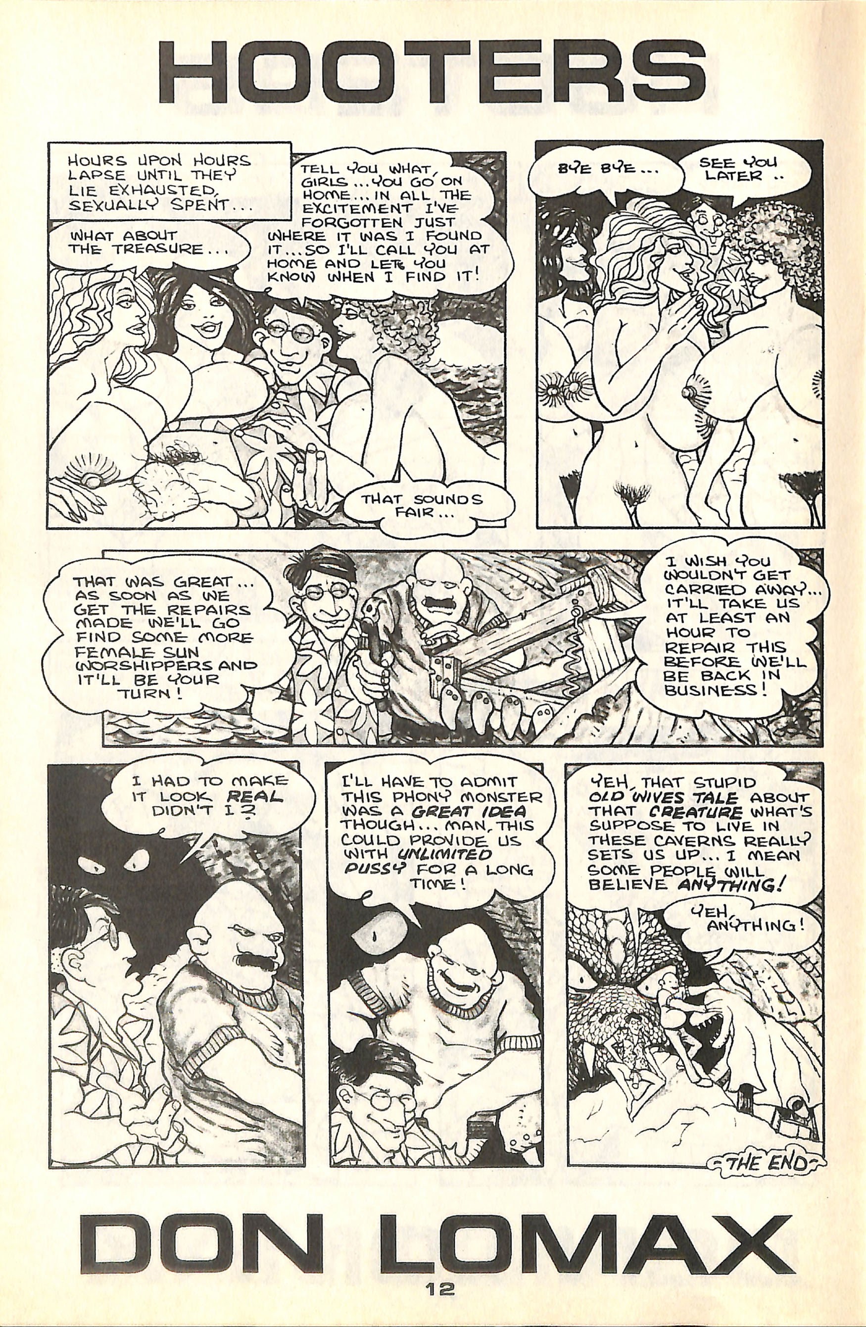 Read online Hooters comic -  Issue #3 - 14