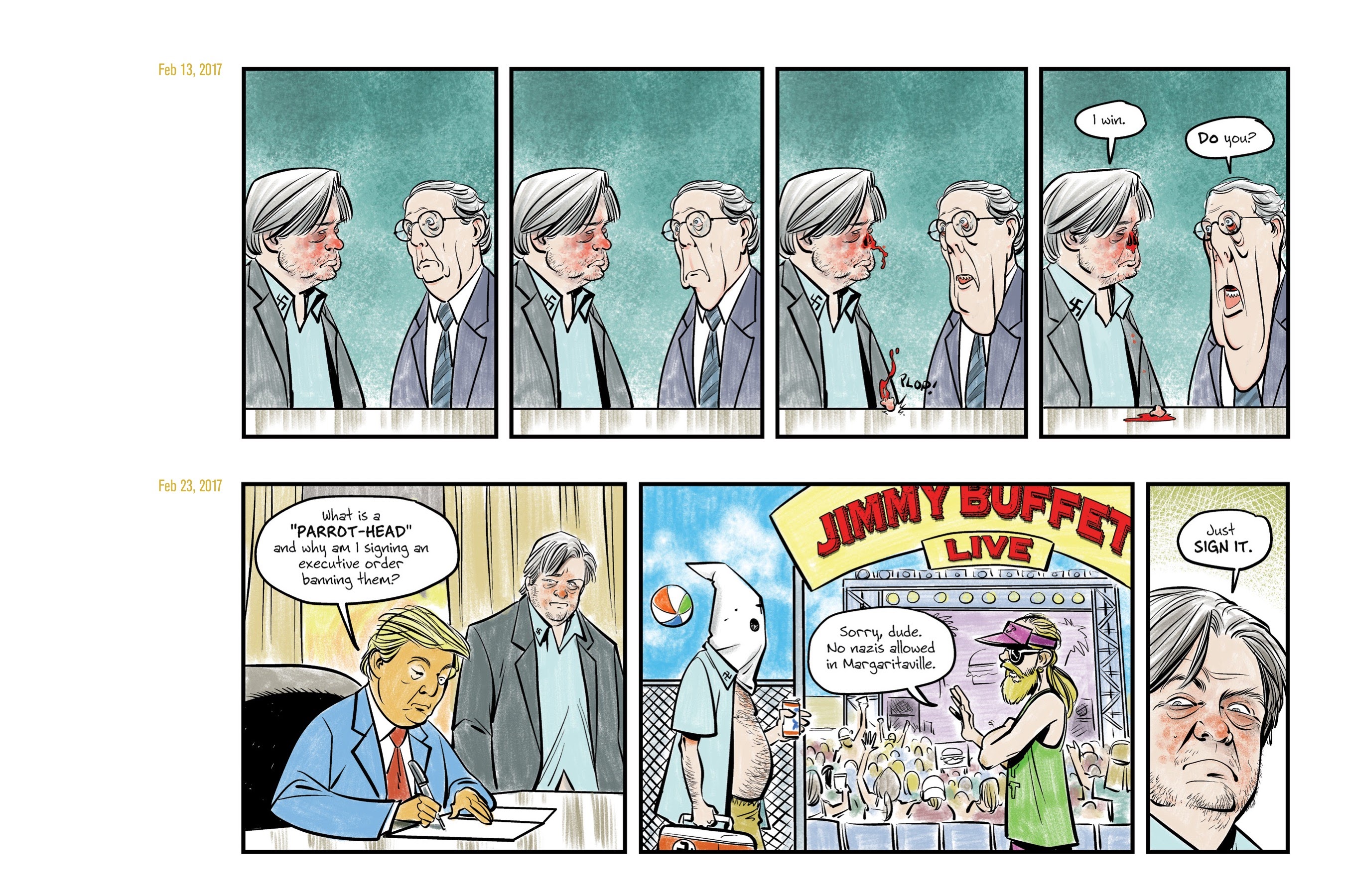 Read online Lil' Donnie: Executive Privilege comic -  Issue # TPB - 14