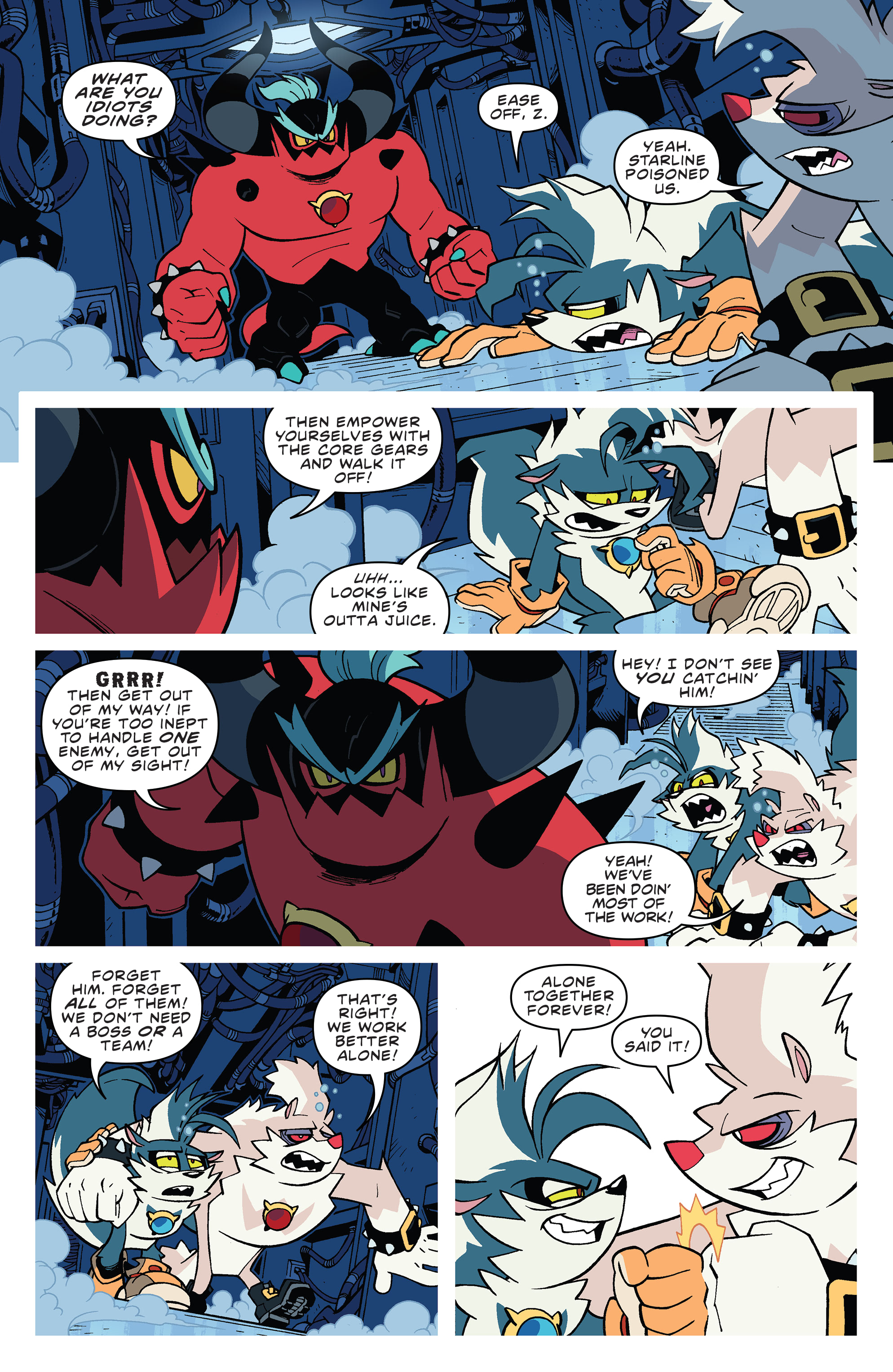 Read online Sonic the Hedgehog: Bad Guys comic -  Issue #4 - 14
