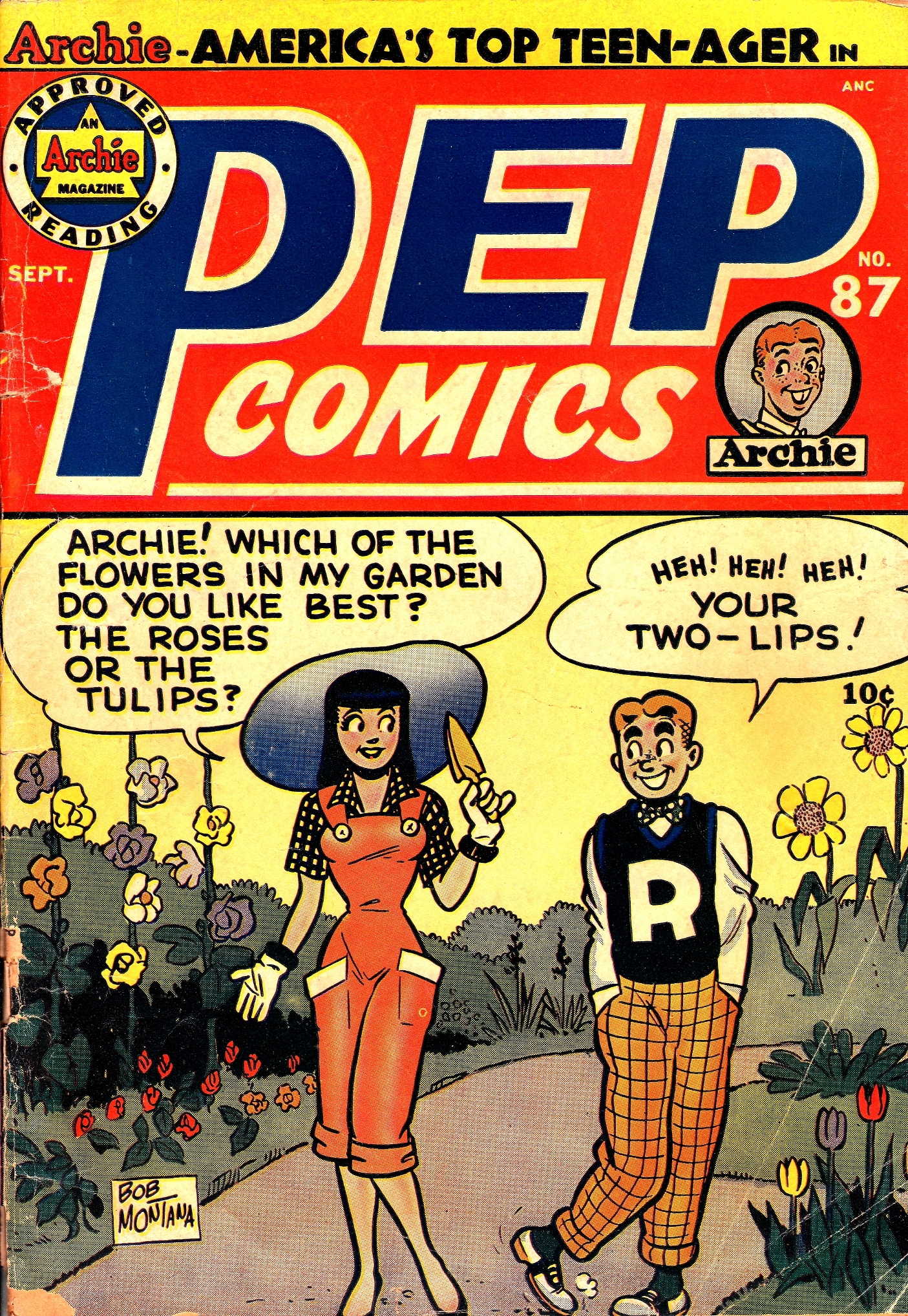 Read online Pep Comics comic -  Issue #87 - 1