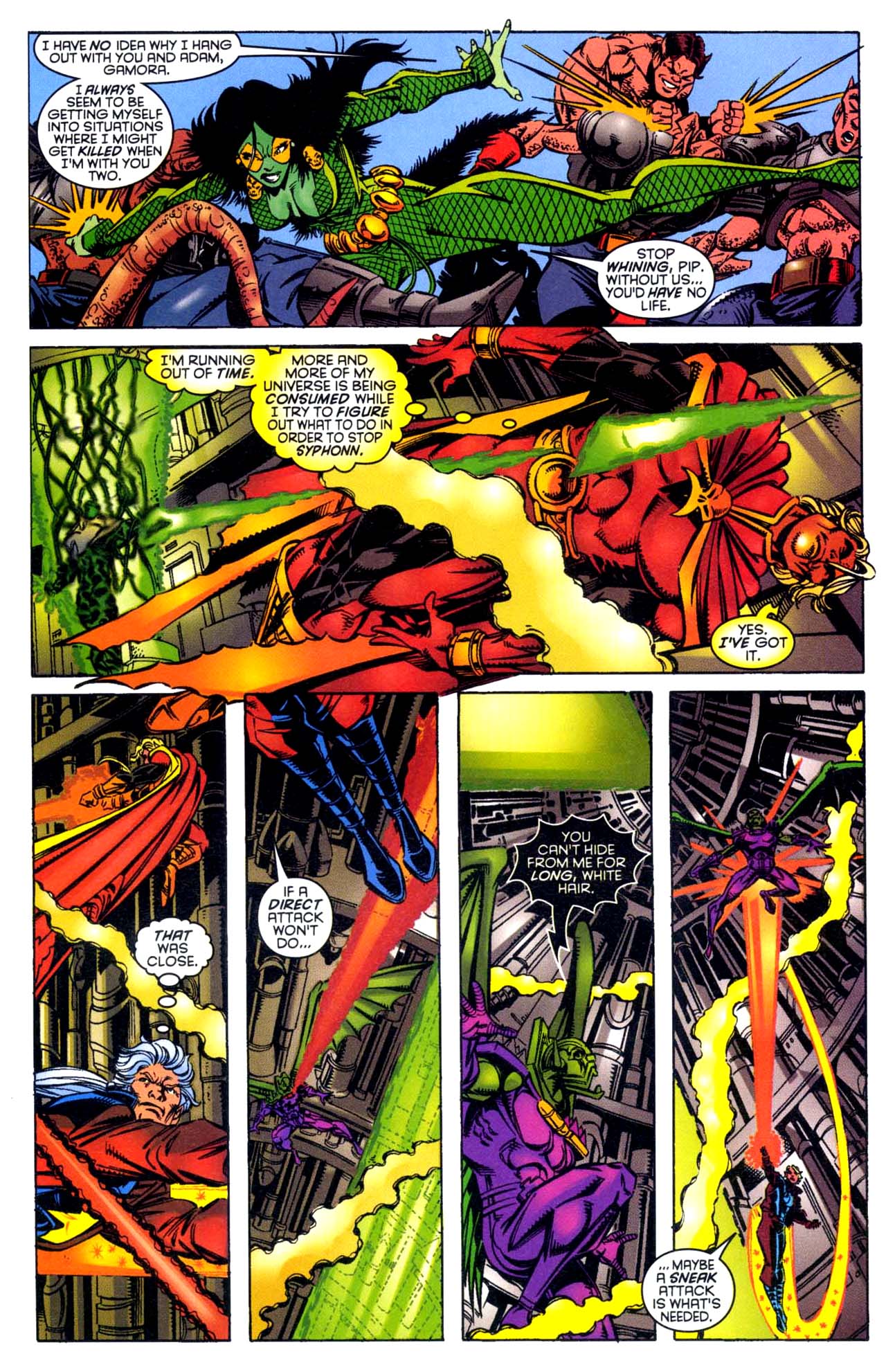 Read online Warlock (1998) comic -  Issue #4 - 13