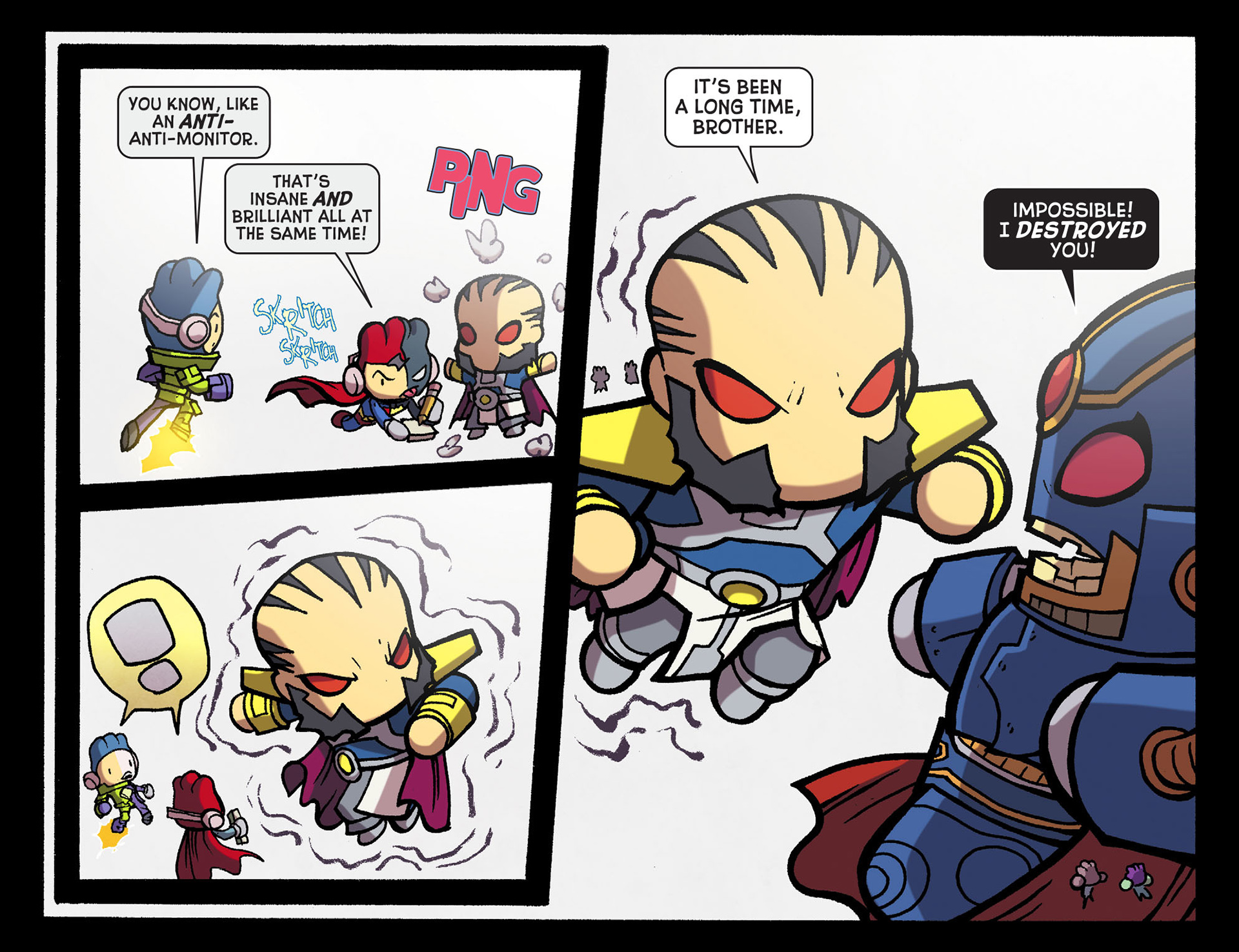 Read online Scribblenauts Unmasked: A Crisis of Imagination comic -  Issue #18 - 12