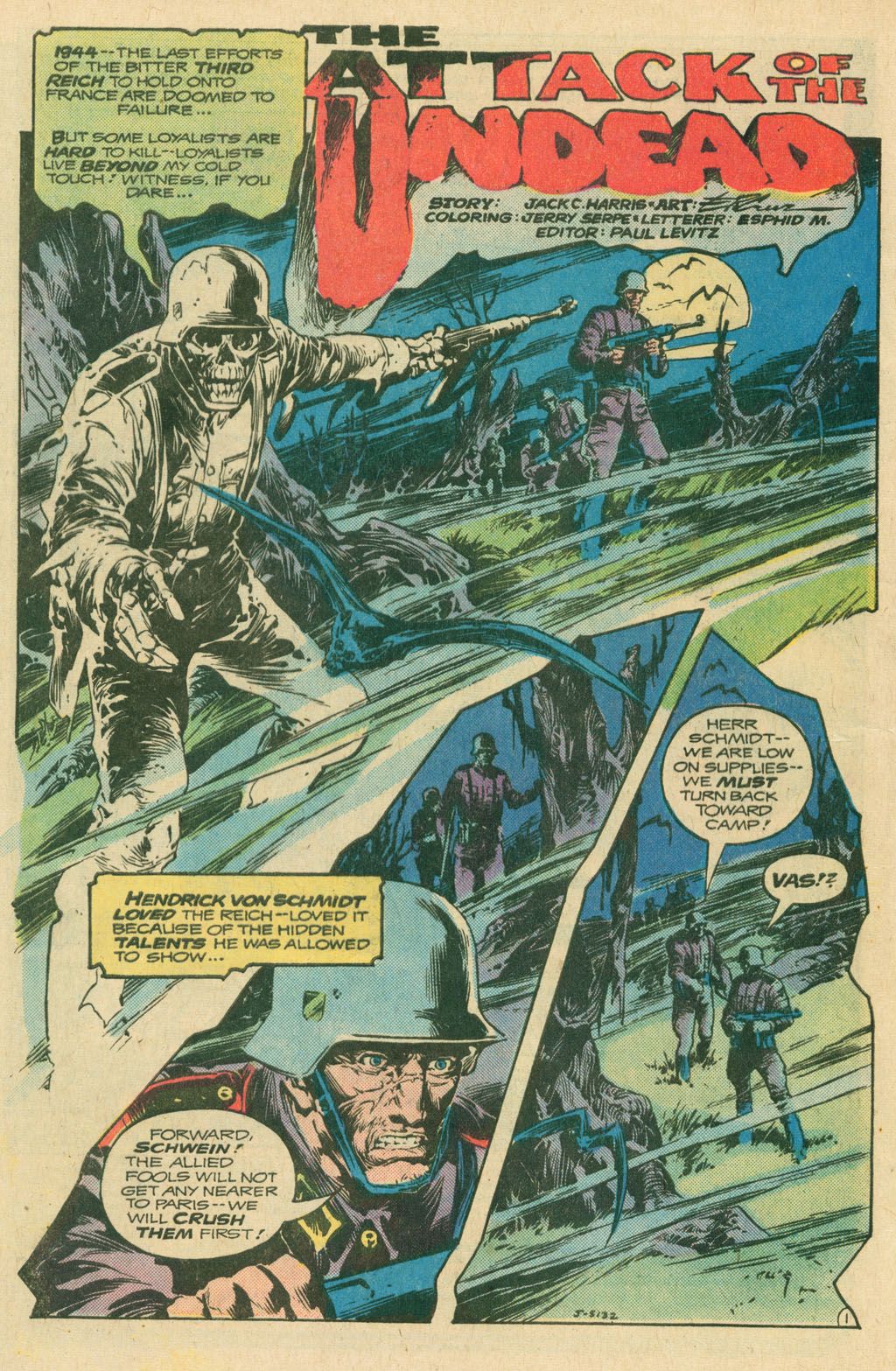 Read online Weird War Tales (1971) comic -  Issue #67 - 4