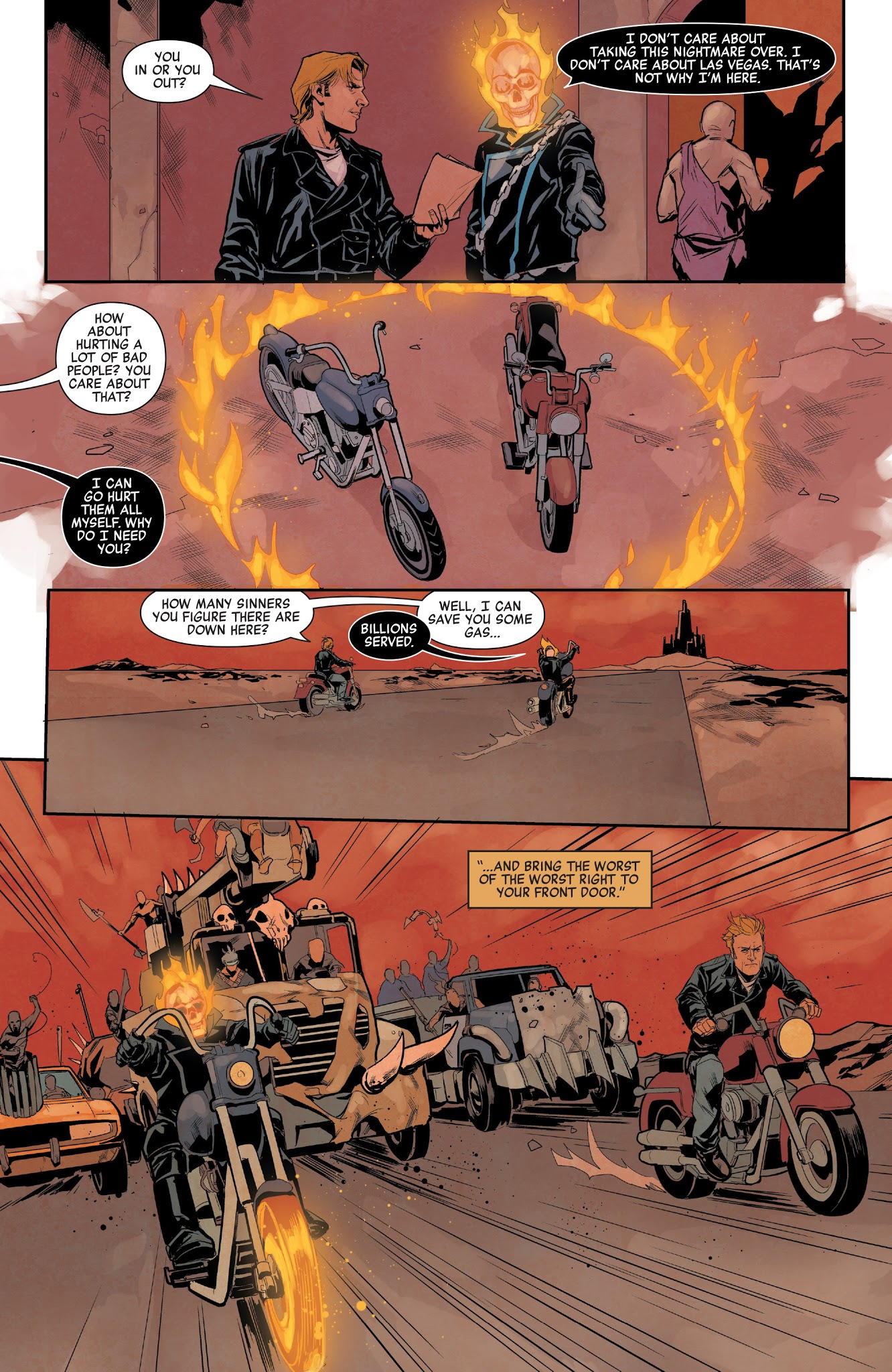 Read online Damnation: Johnny Blaze - Ghost Rider comic -  Issue # Full - 12