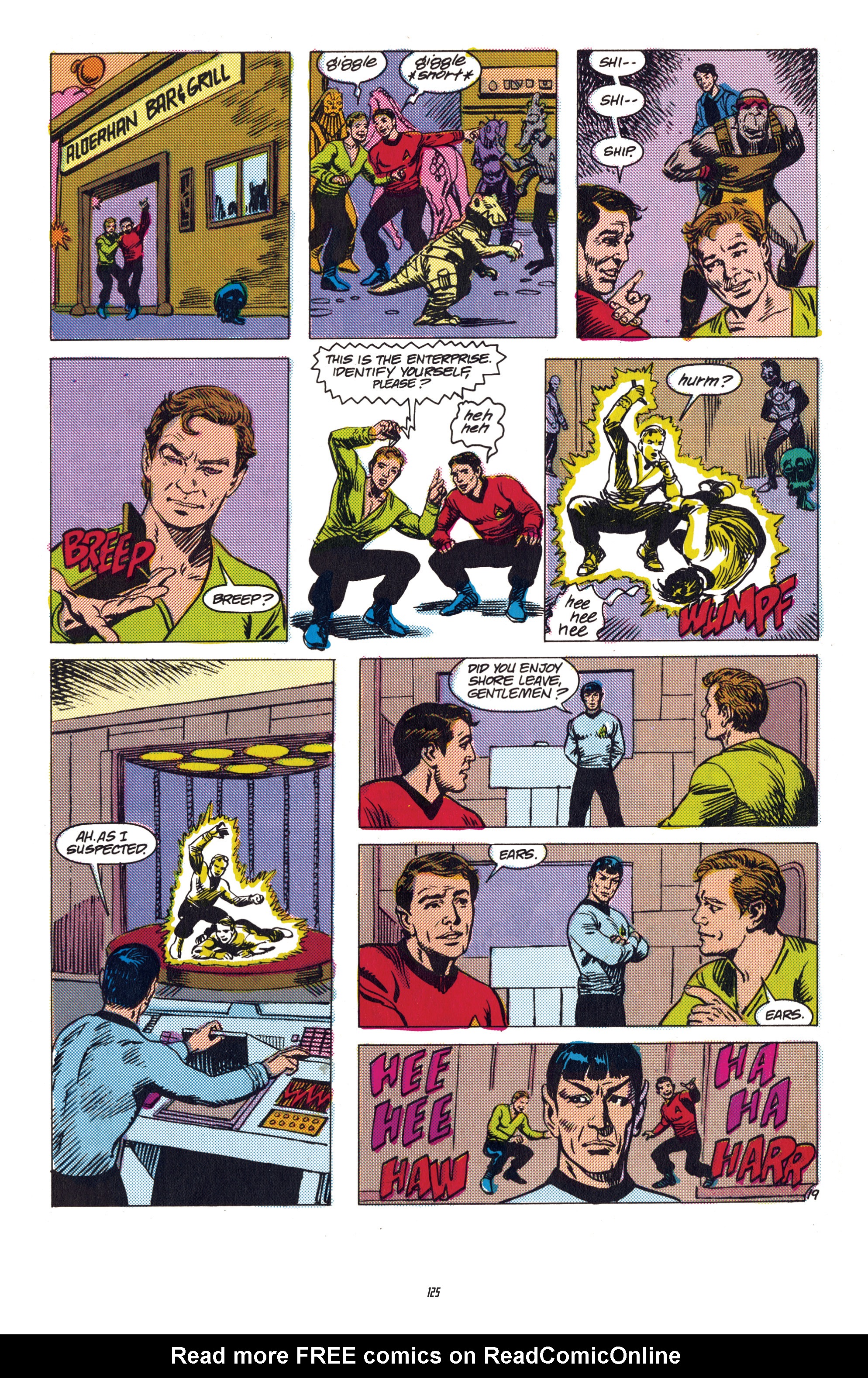 Read online Star Trek Classics comic -  Issue #5 - 122