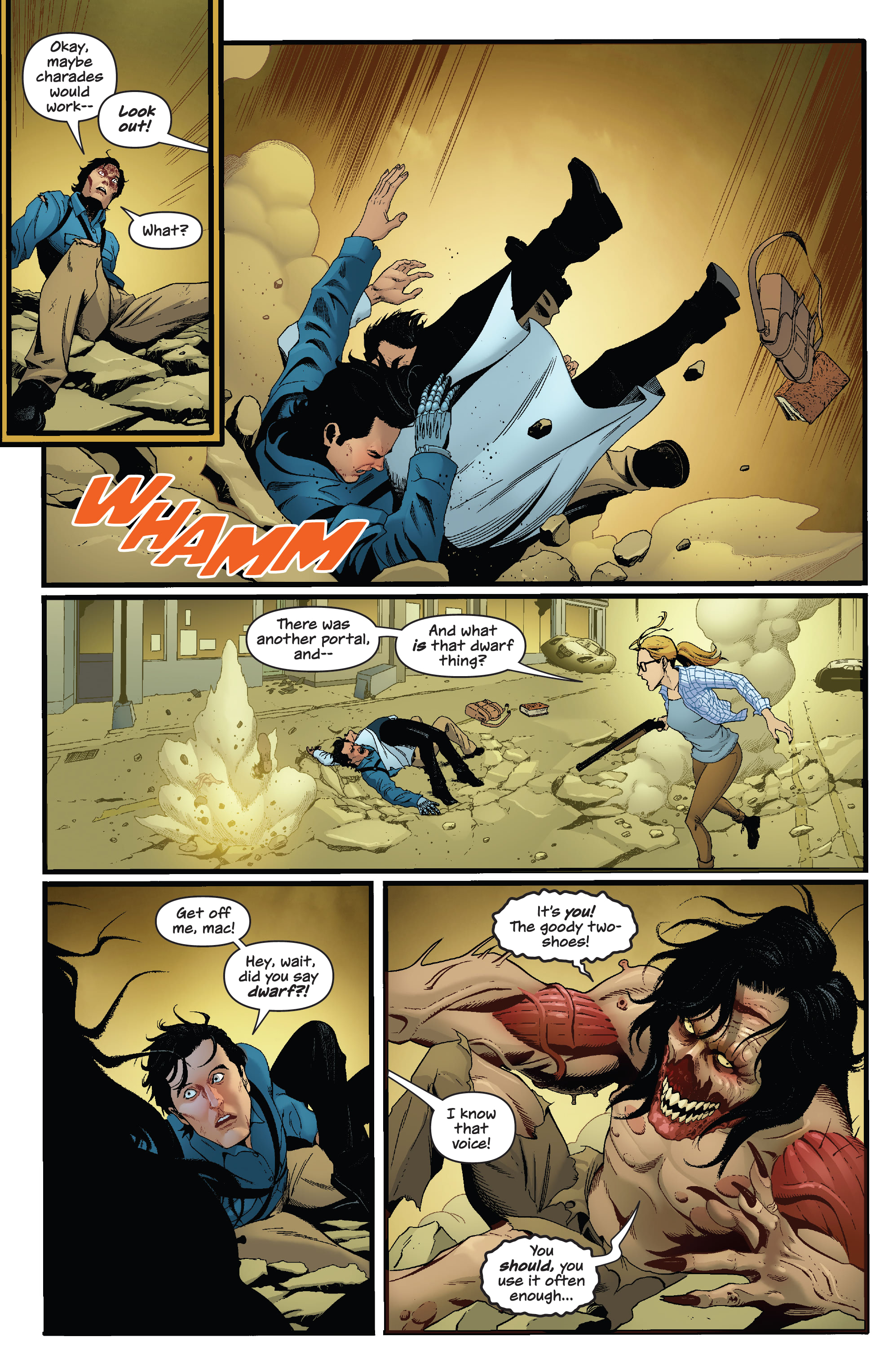 Read online Army of Darkness Vs. Reanimator: Necronomicon Rising comic -  Issue #3 - 9