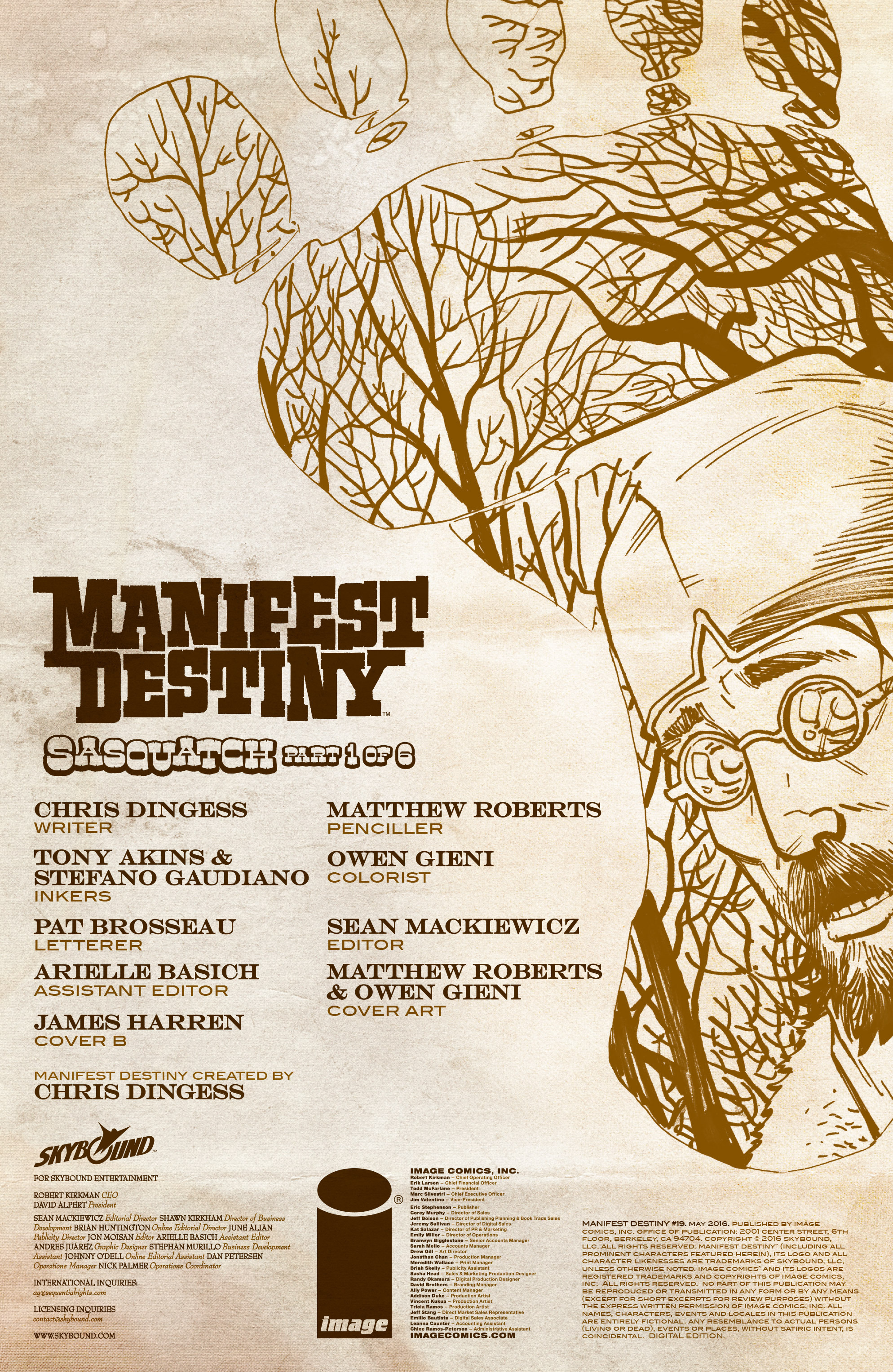 Read online Manifest Destiny comic -  Issue #19 - 2