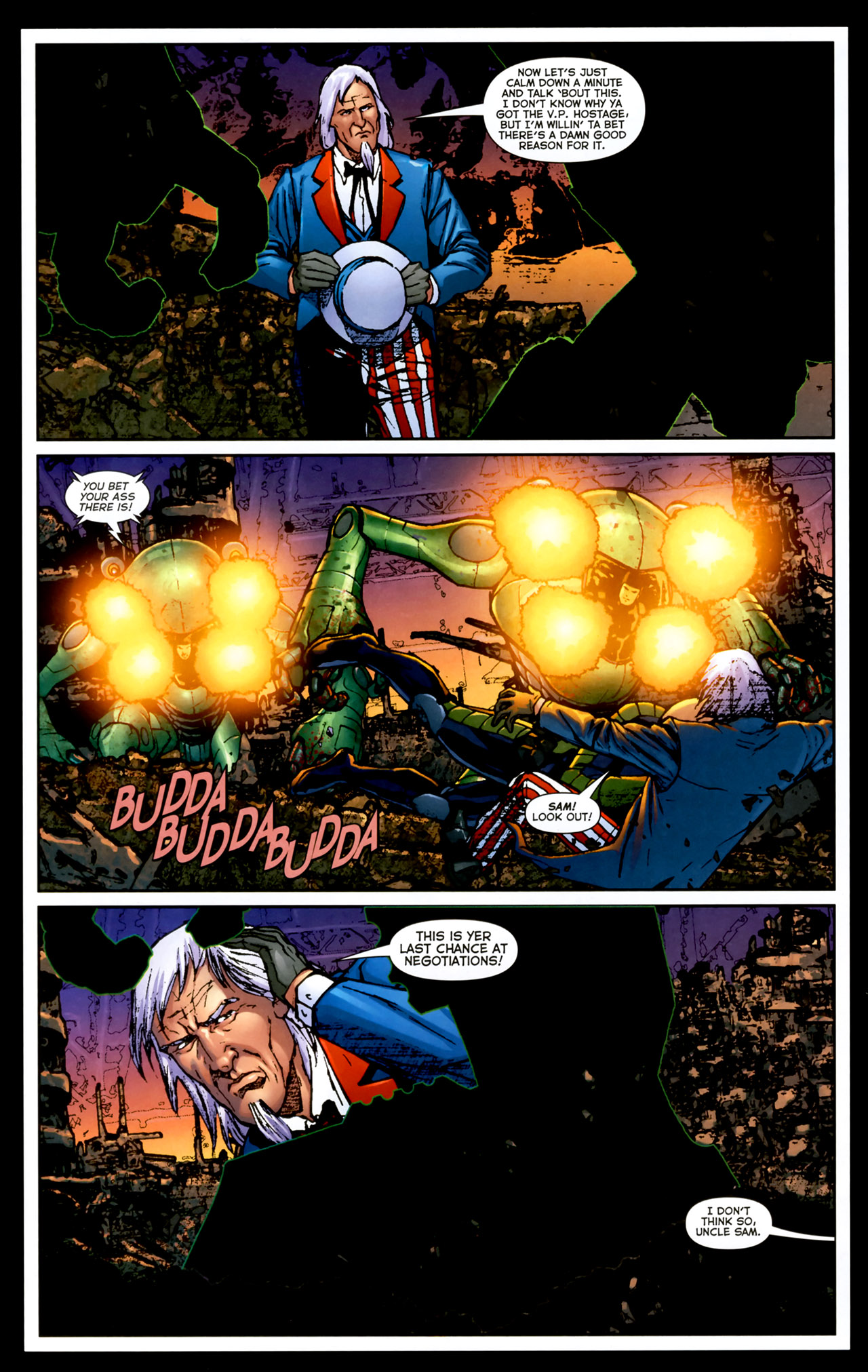 Read online Uncle Sam and the Freedom Fighters (2007) comic -  Issue #3 - 20