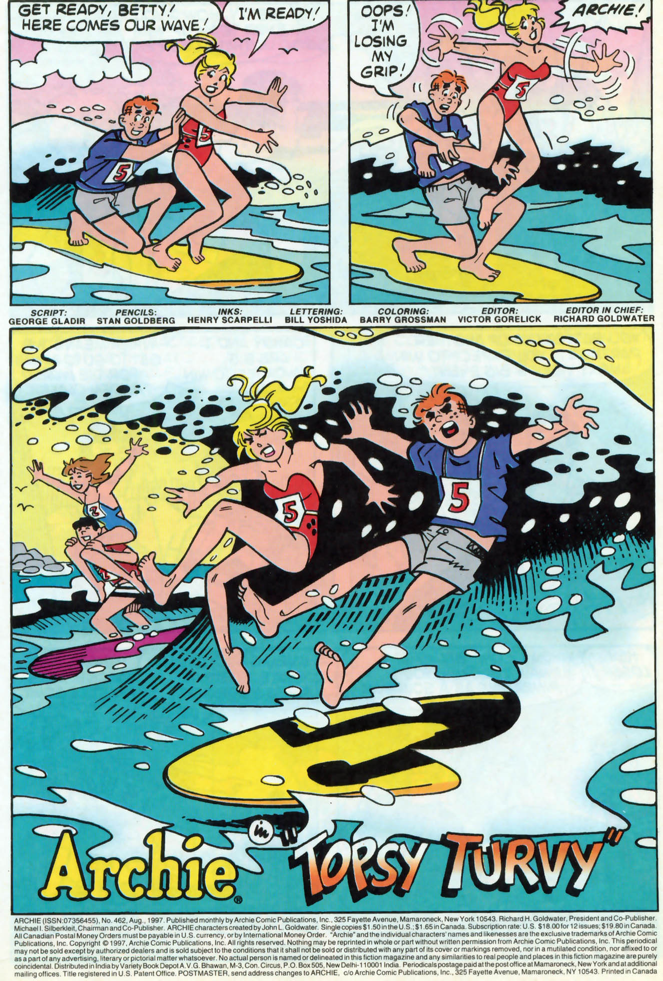 Read online Archie (1960) comic -  Issue #462 - 2