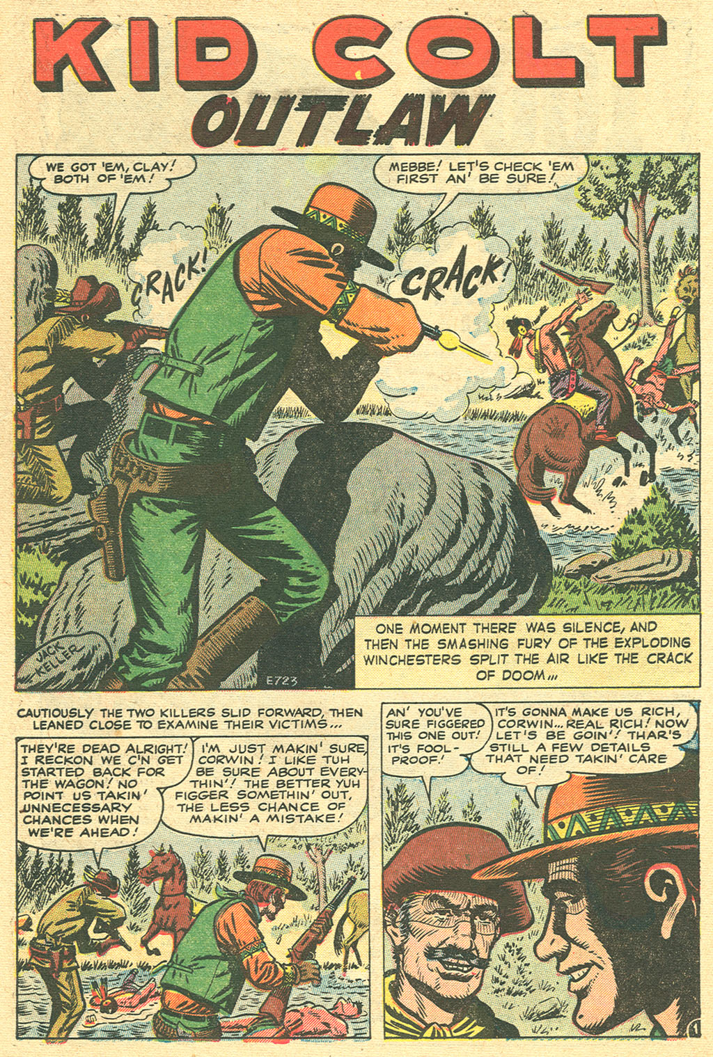 Read online Kid Colt Outlaw comic -  Issue #40 - 10