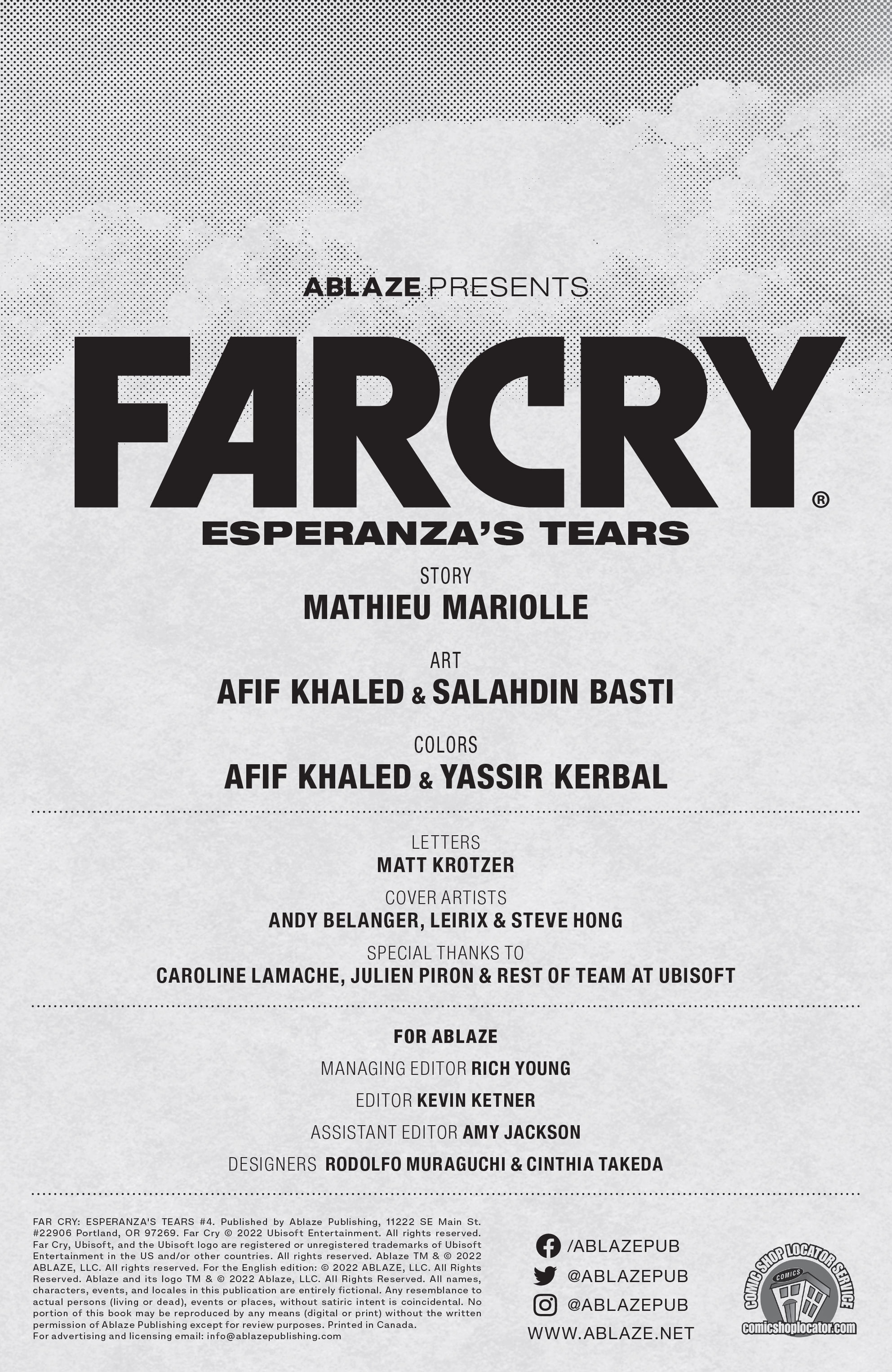 Read online Far Cry: Esperanza's Tears comic -  Issue #4 - 2