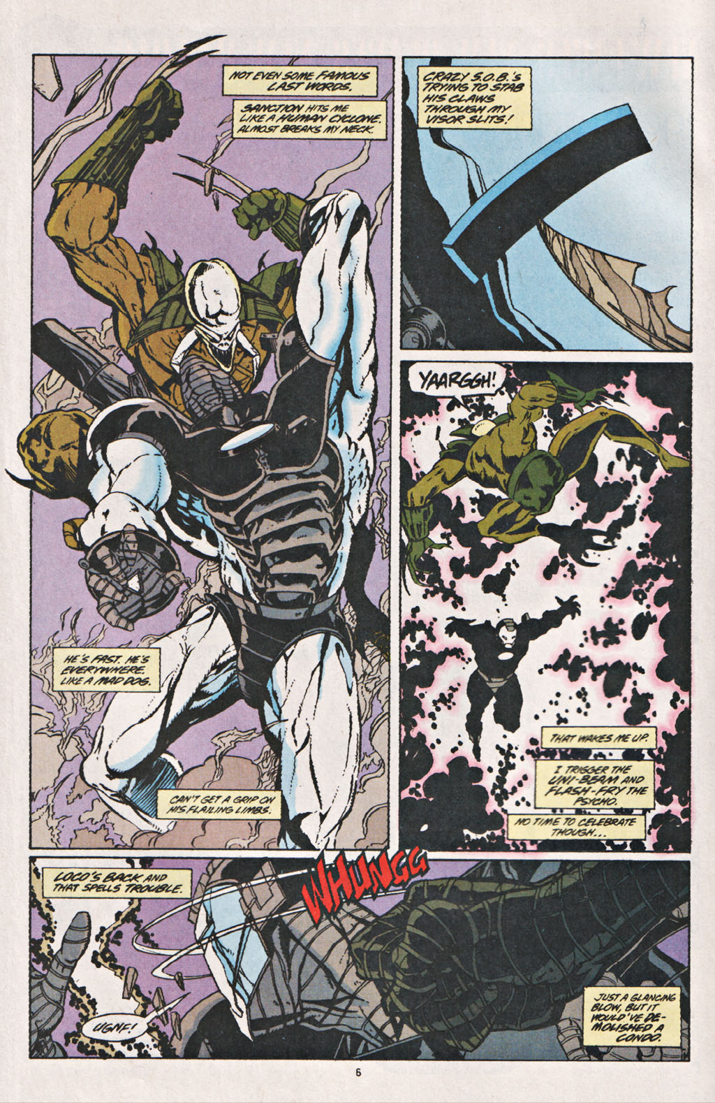 Read online War Machine (1994) comic -  Issue #13 - 5