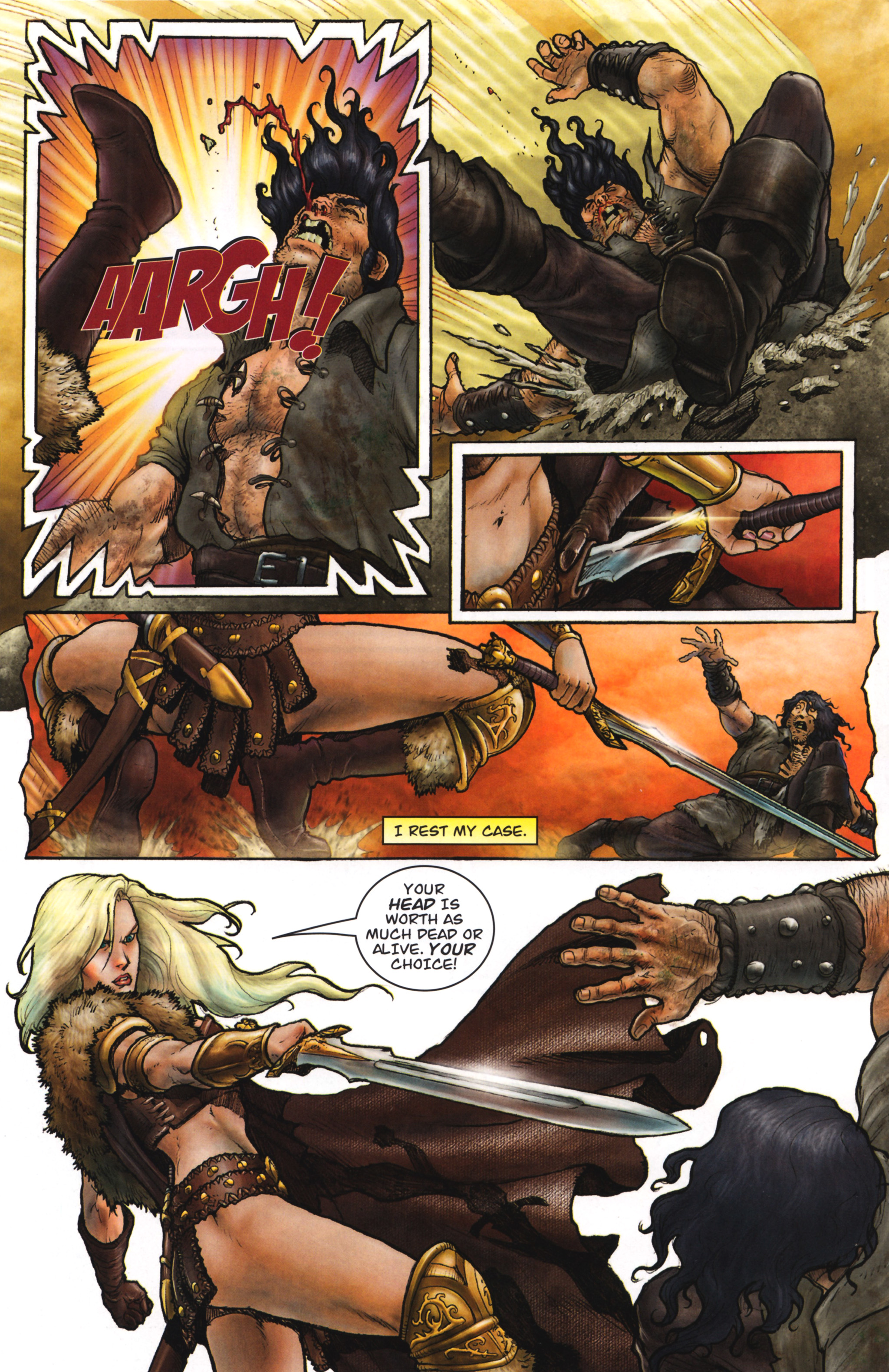 Read online Arhian: Head Huntress comic -  Issue #1 - 8