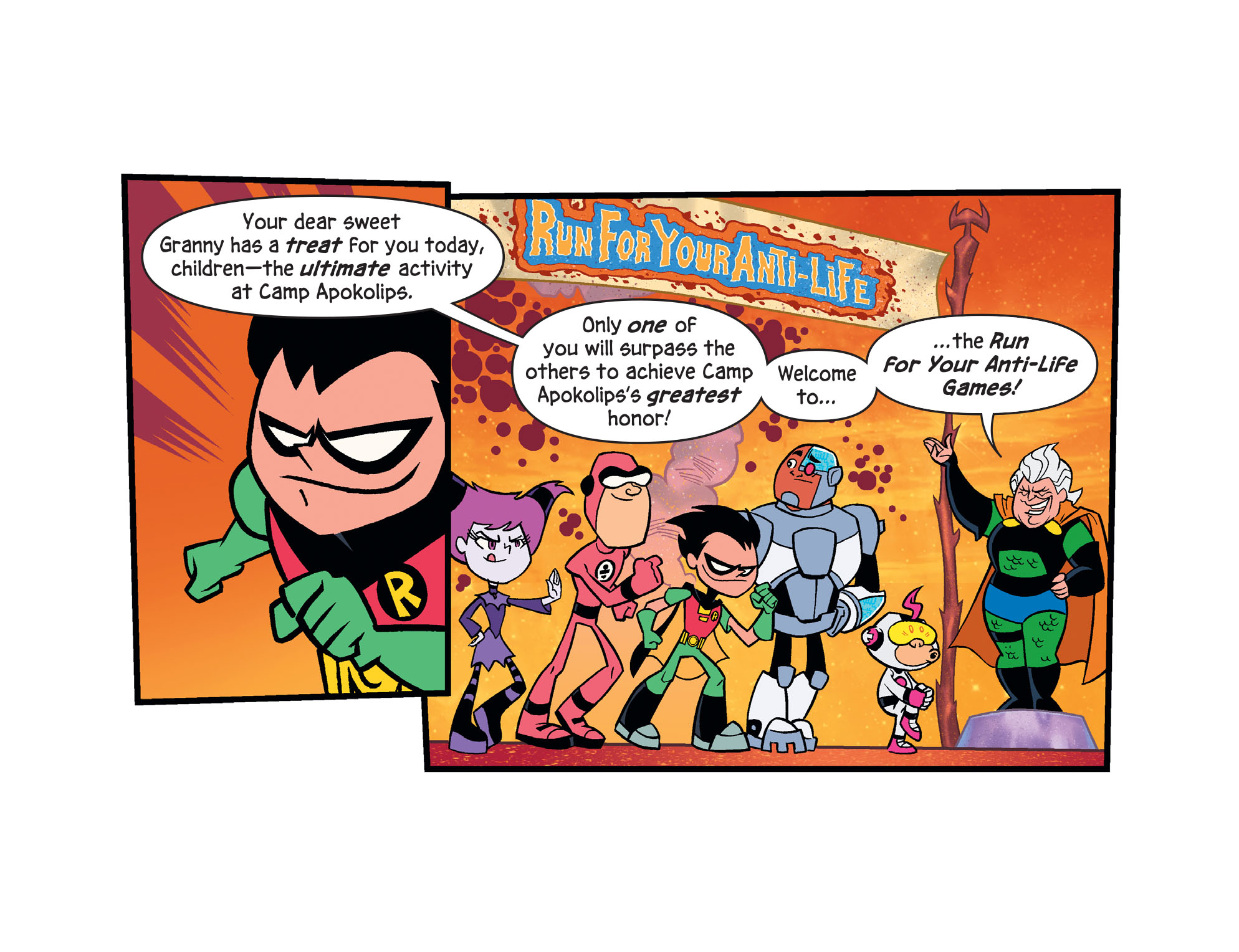 Read online Teen Titans Go! To Camp comic -  Issue #13 - 6