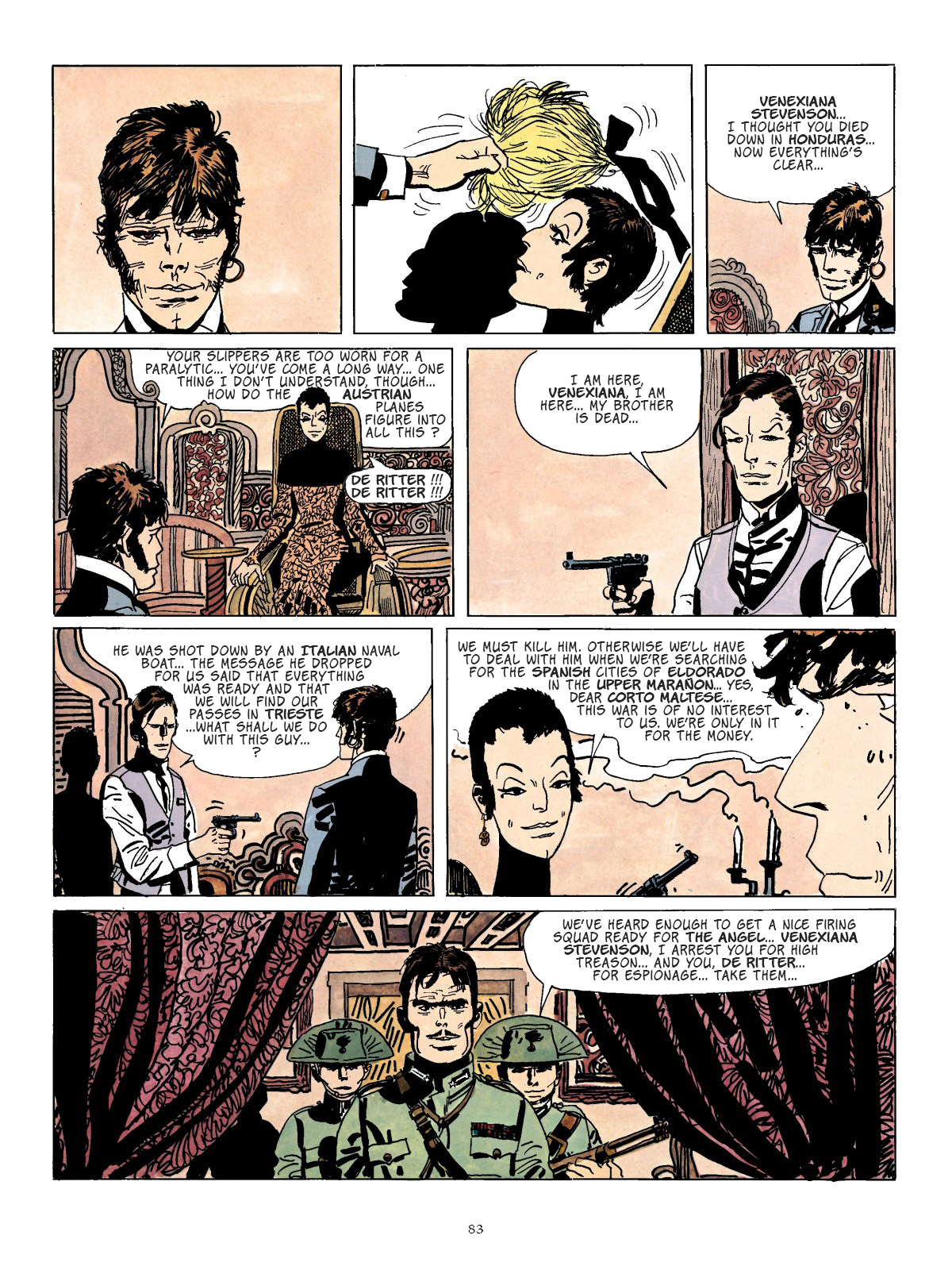 Read online Corto Maltese comic -  Issue # TPB 6 - 78