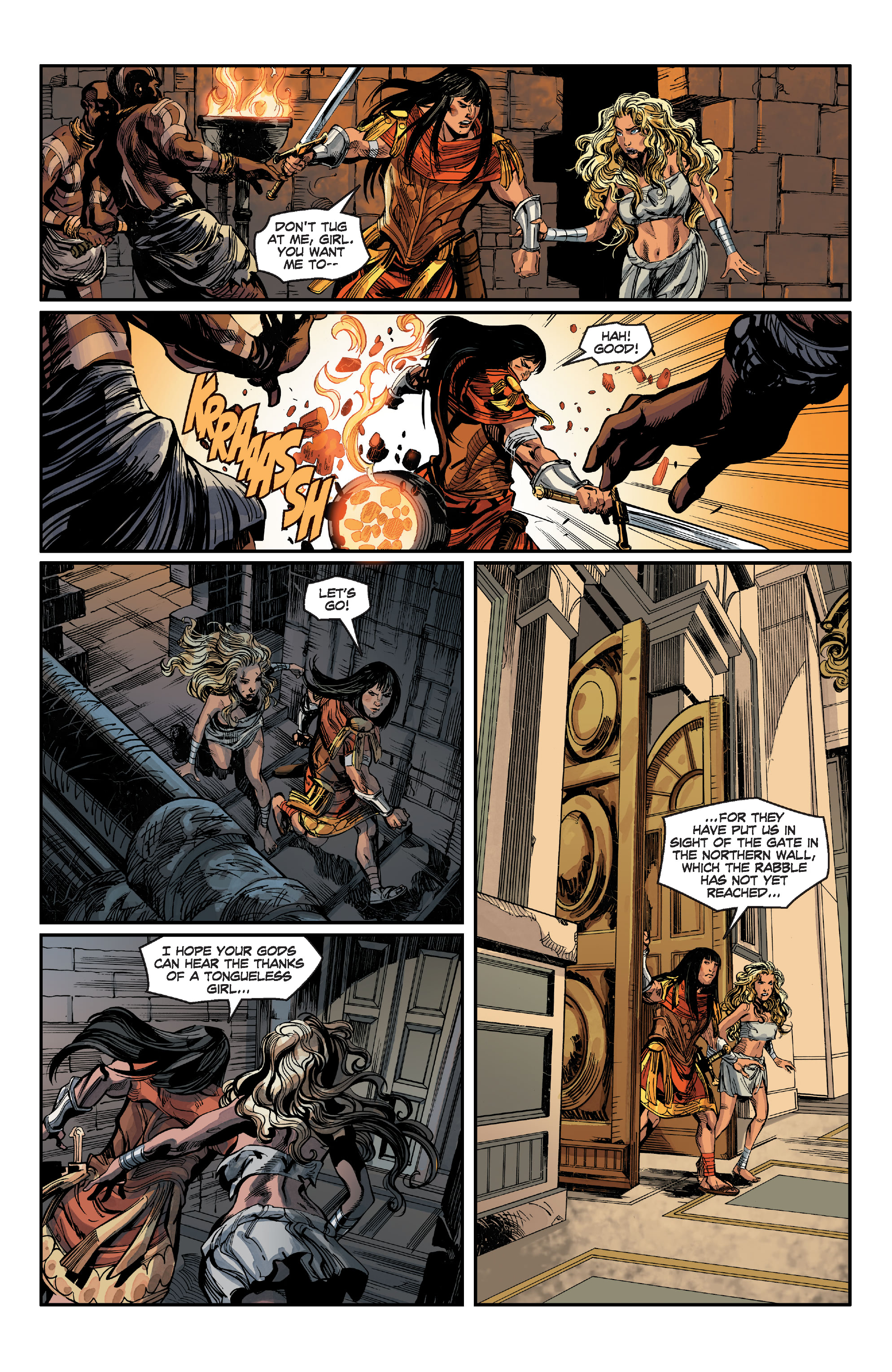 Read online Conan Chronicles Epic Collection comic -  Issue # TPB Shadows Over Kush (Part 2) - 37