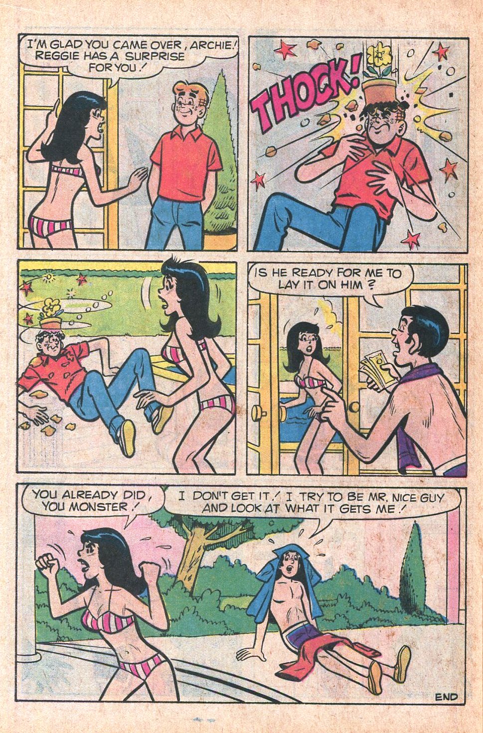 Read online Reggie and Me (1966) comic -  Issue #109 - 24