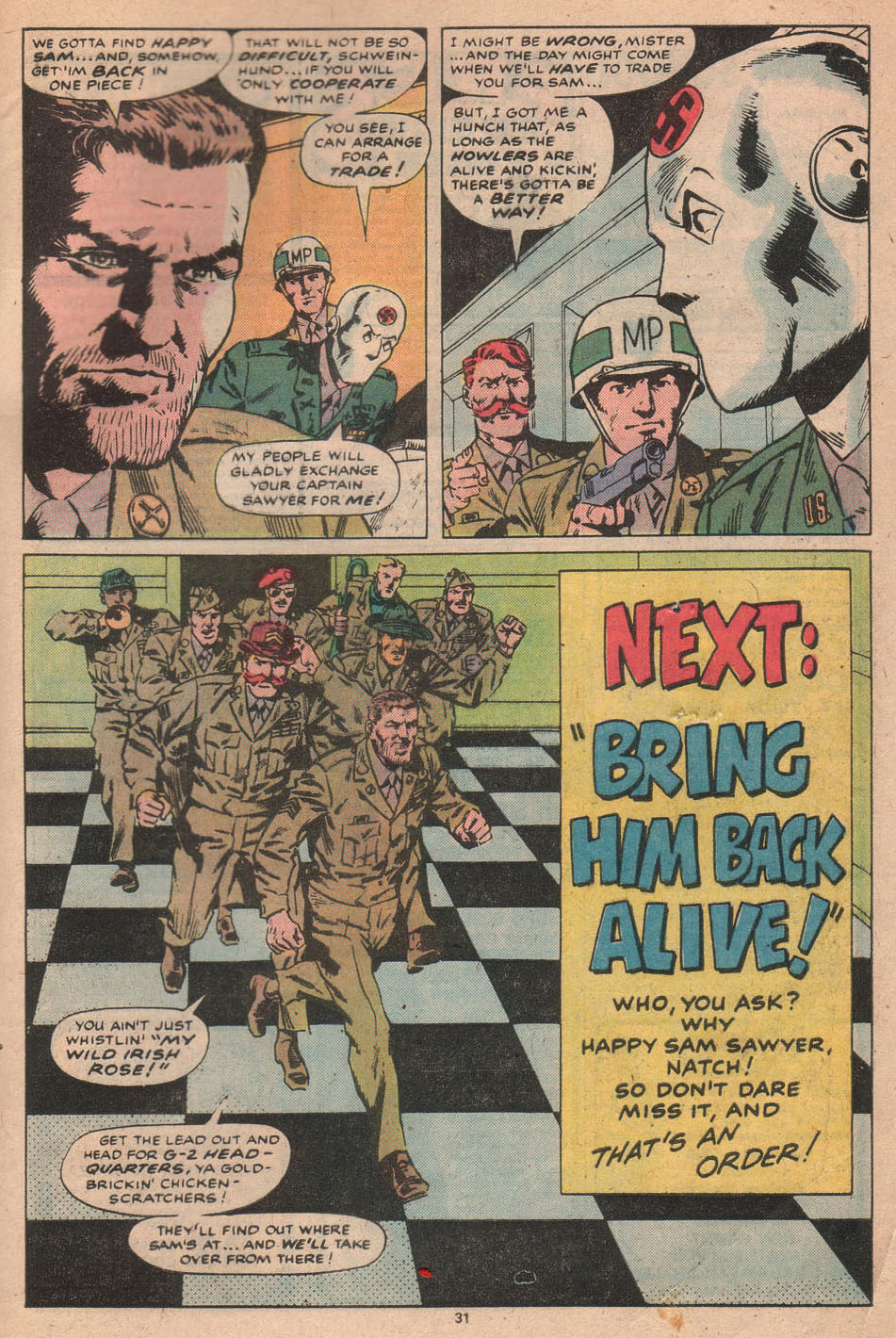 Read online Sgt. Fury comic -  Issue #156 - 32
