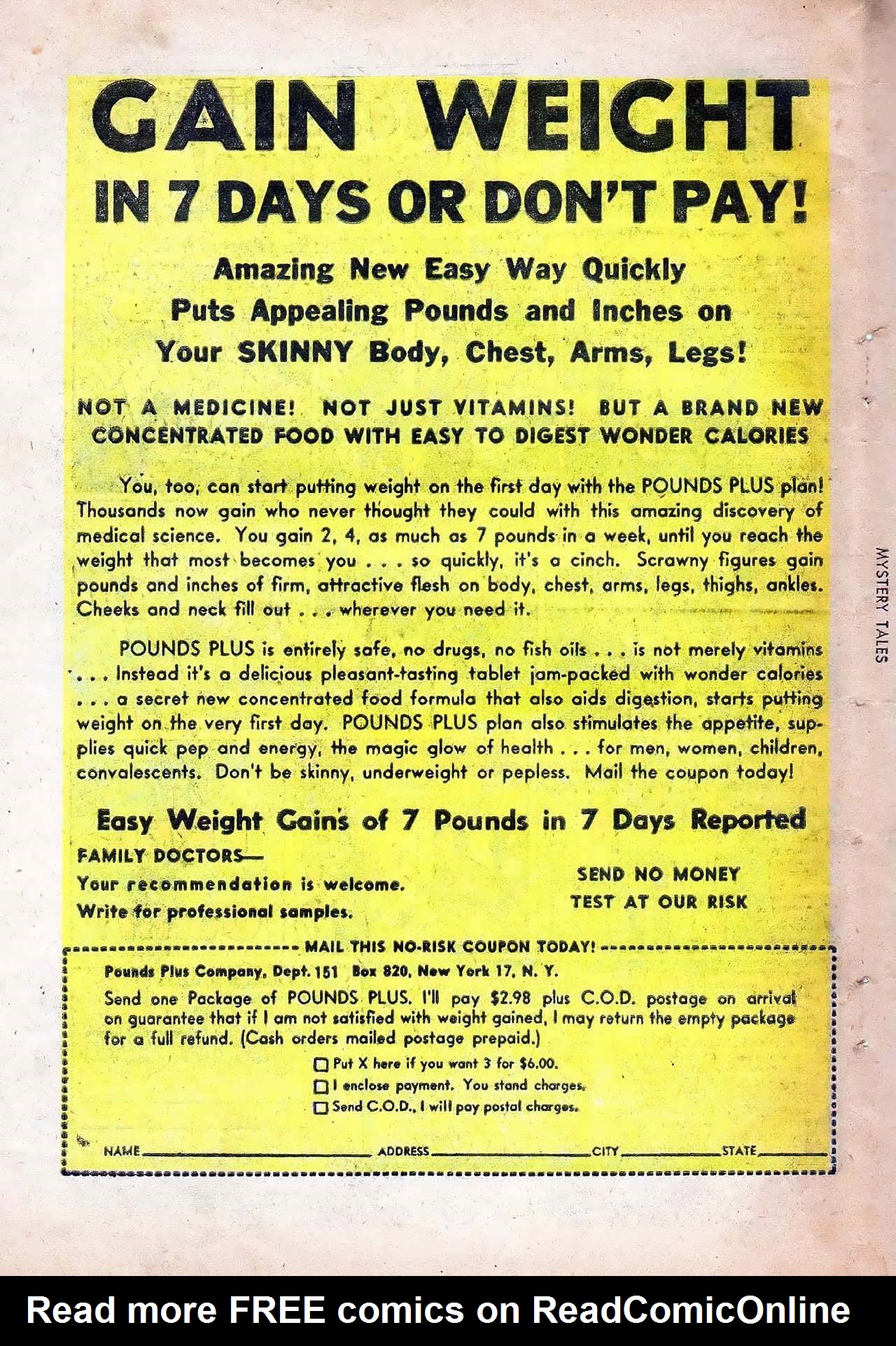 Read online Mystery Tales comic -  Issue #28 - 34