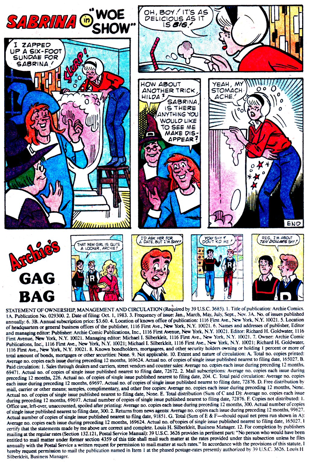 Read online Archie (1960) comic -  Issue #329 - 10