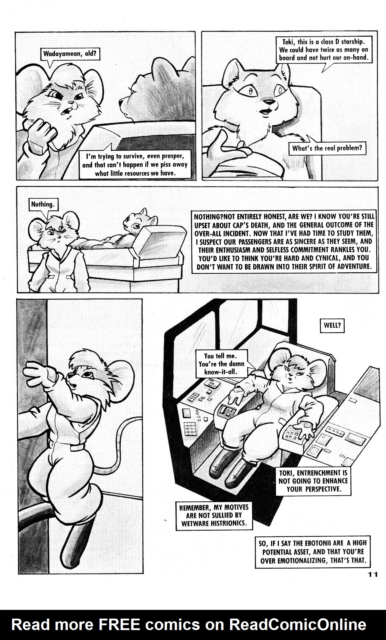 Read online Critters comic -  Issue #47 - 13