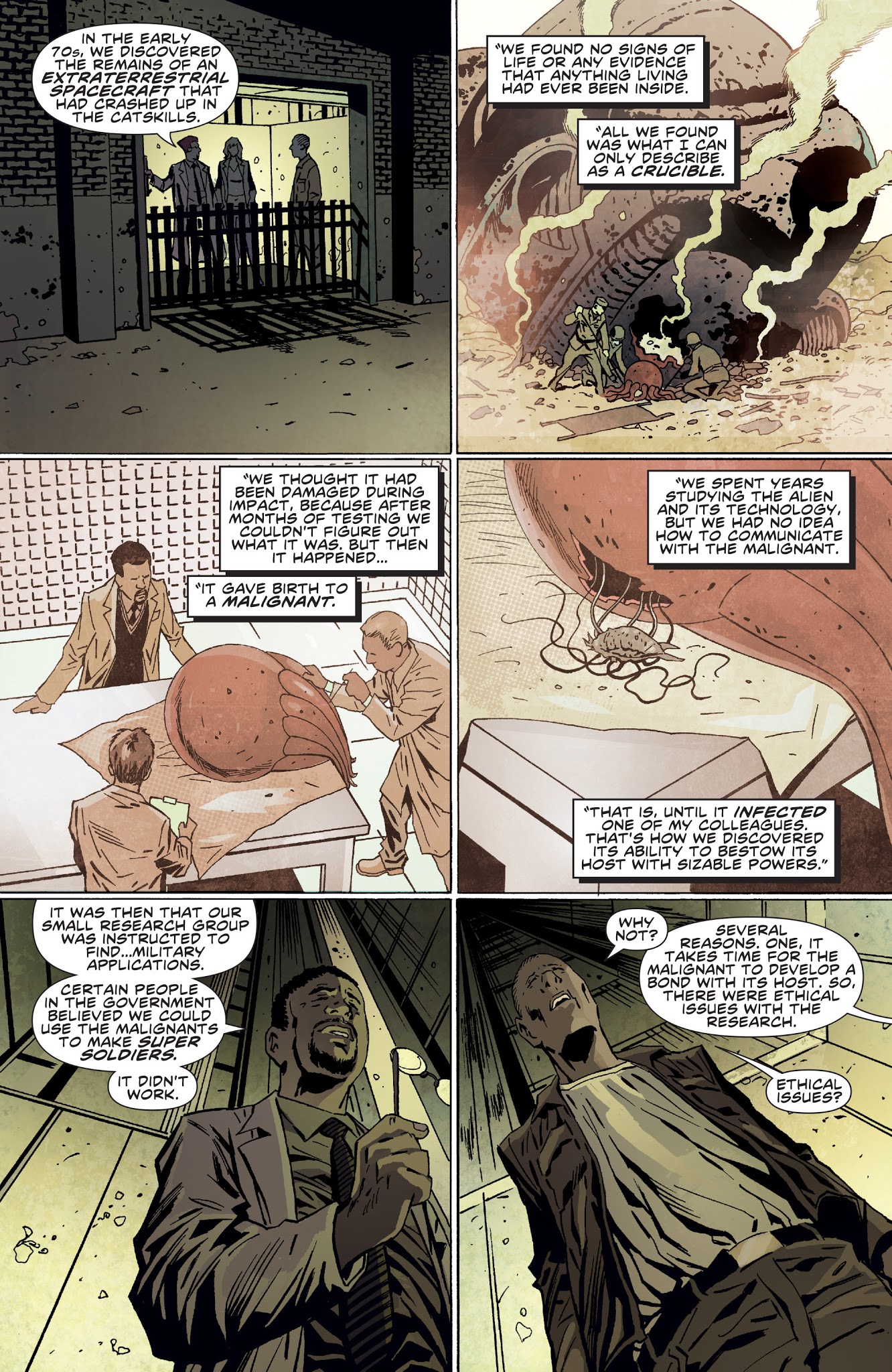 Read online Malignant Man comic -  Issue # TPB - 42