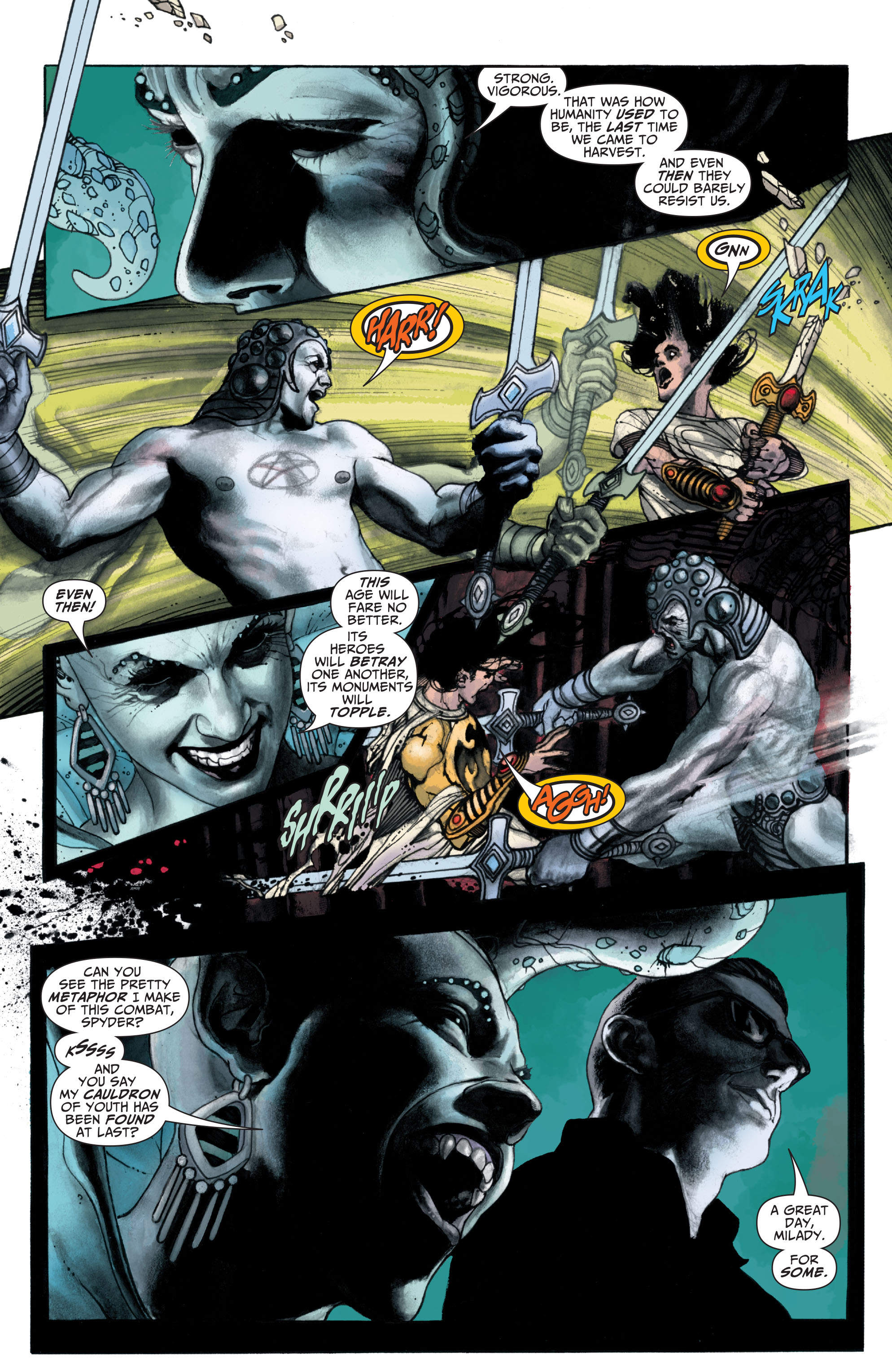 Read online Seven Soldiers: Shining Knight comic -  Issue #4 - 4