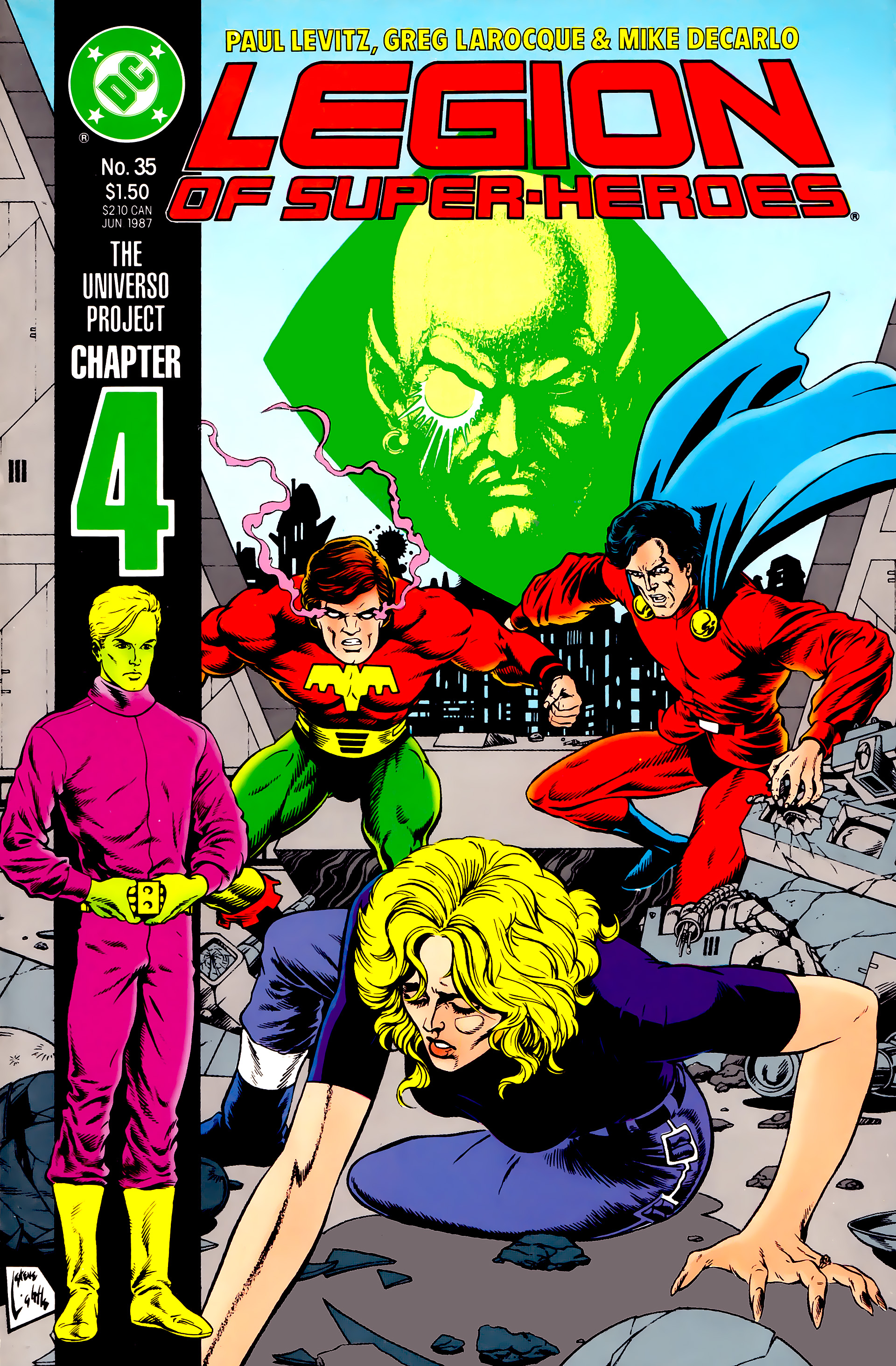 Read online Legion of Super-Heroes (1984) comic -  Issue #35 - 1