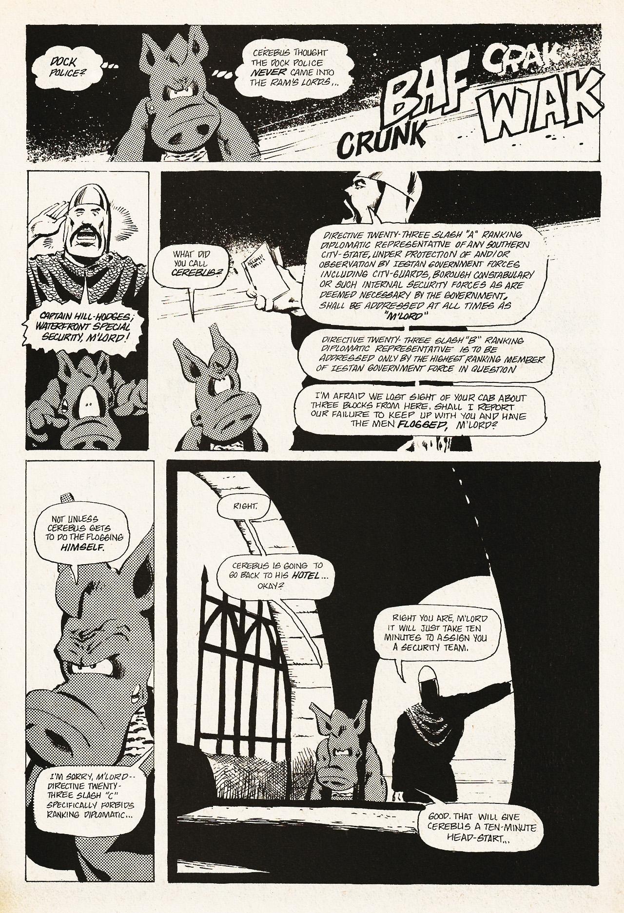 Read online Cerebus comic -  Issue #26 - 21