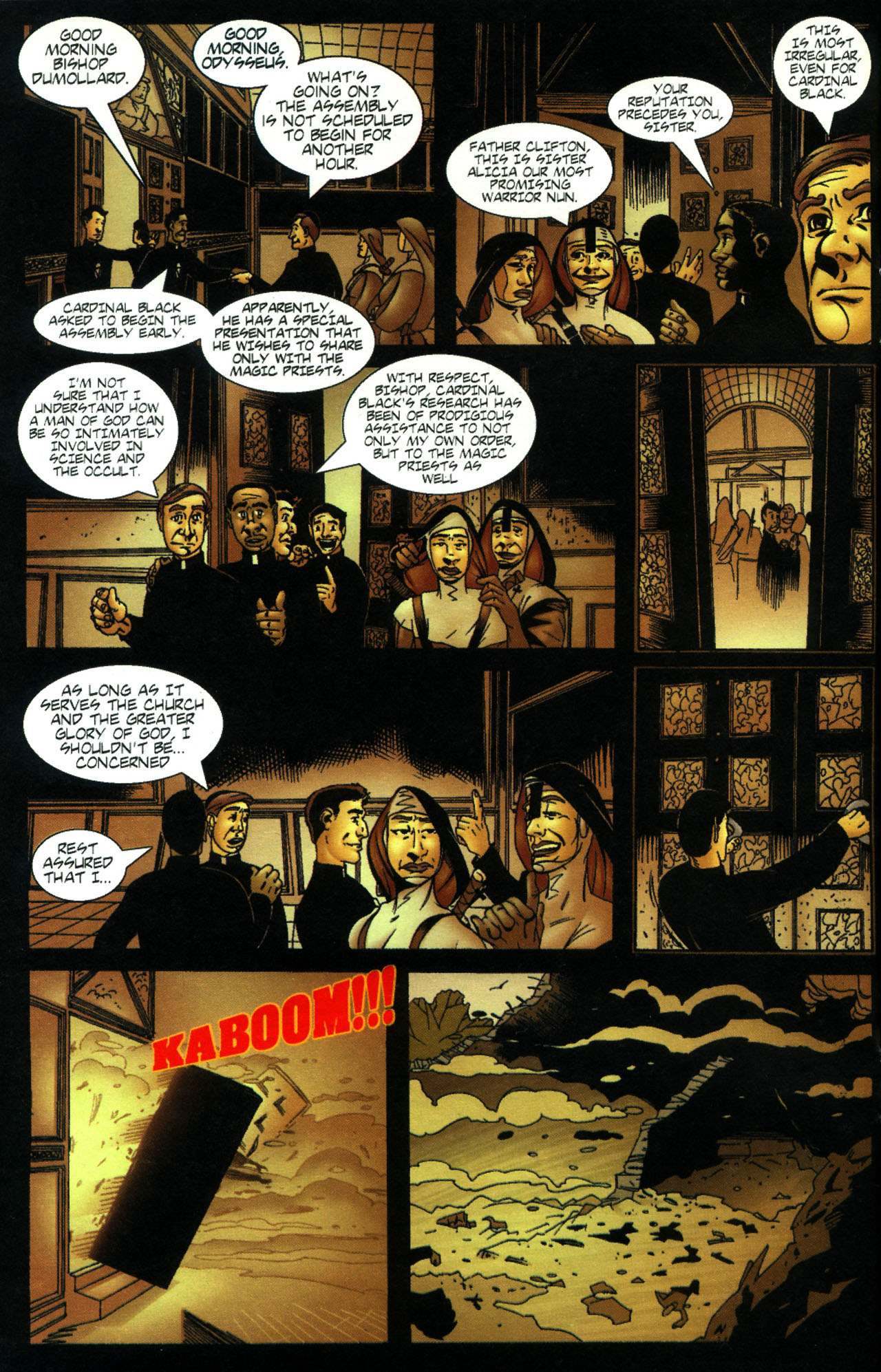 Read online Crimson Nun comic -  Issue #2 - 4