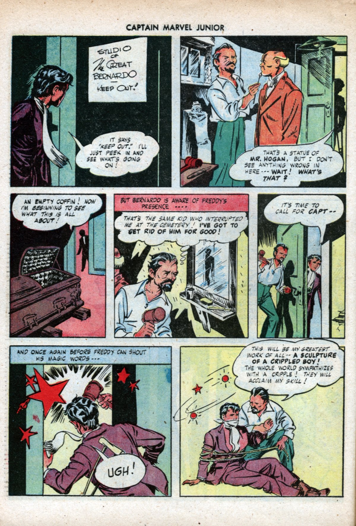 Read online Captain Marvel, Jr. comic -  Issue #40 - 46