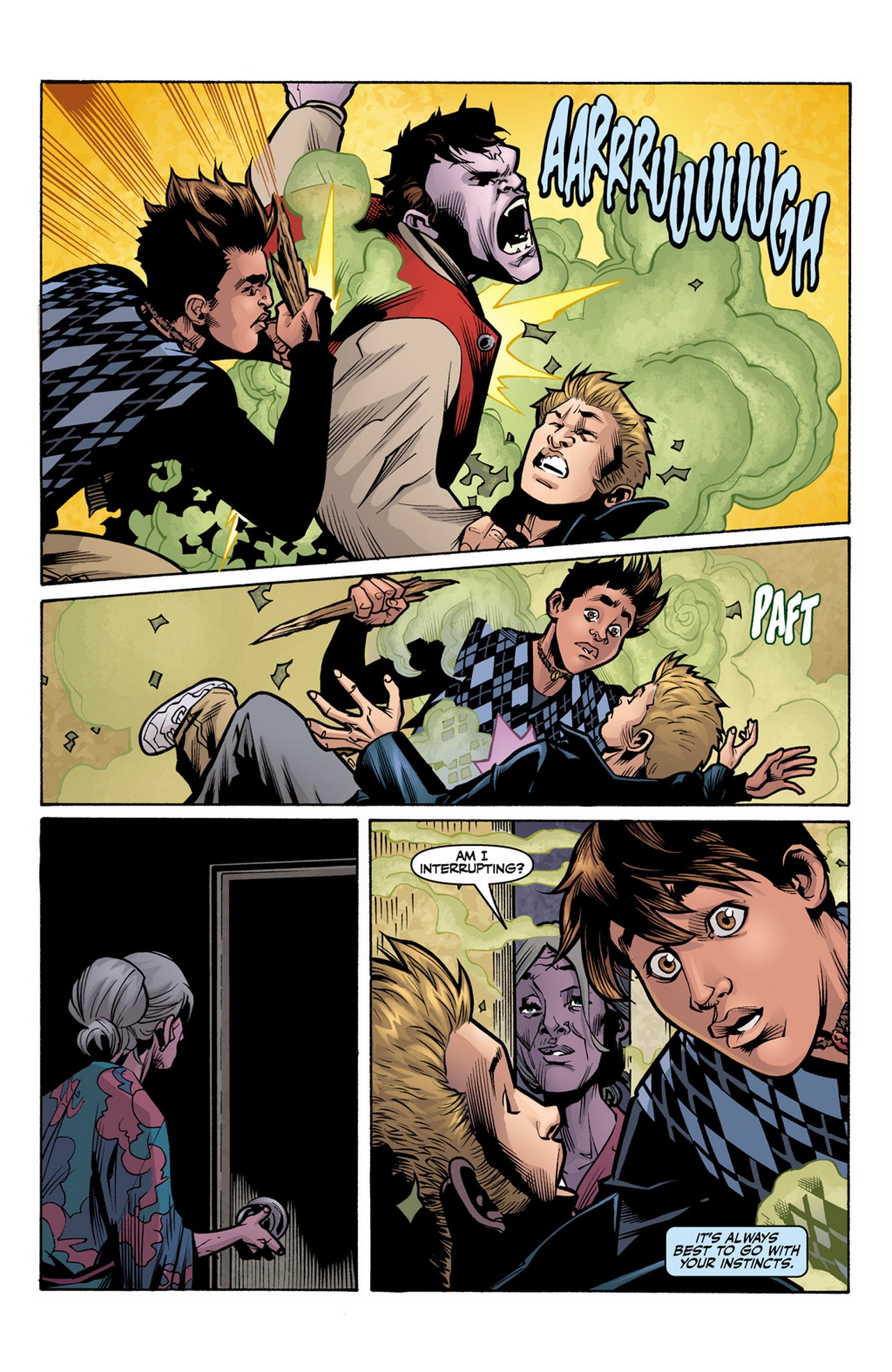 Read online Buffy the Vampire Slayer Season Nine comic -  Issue #14 - 22