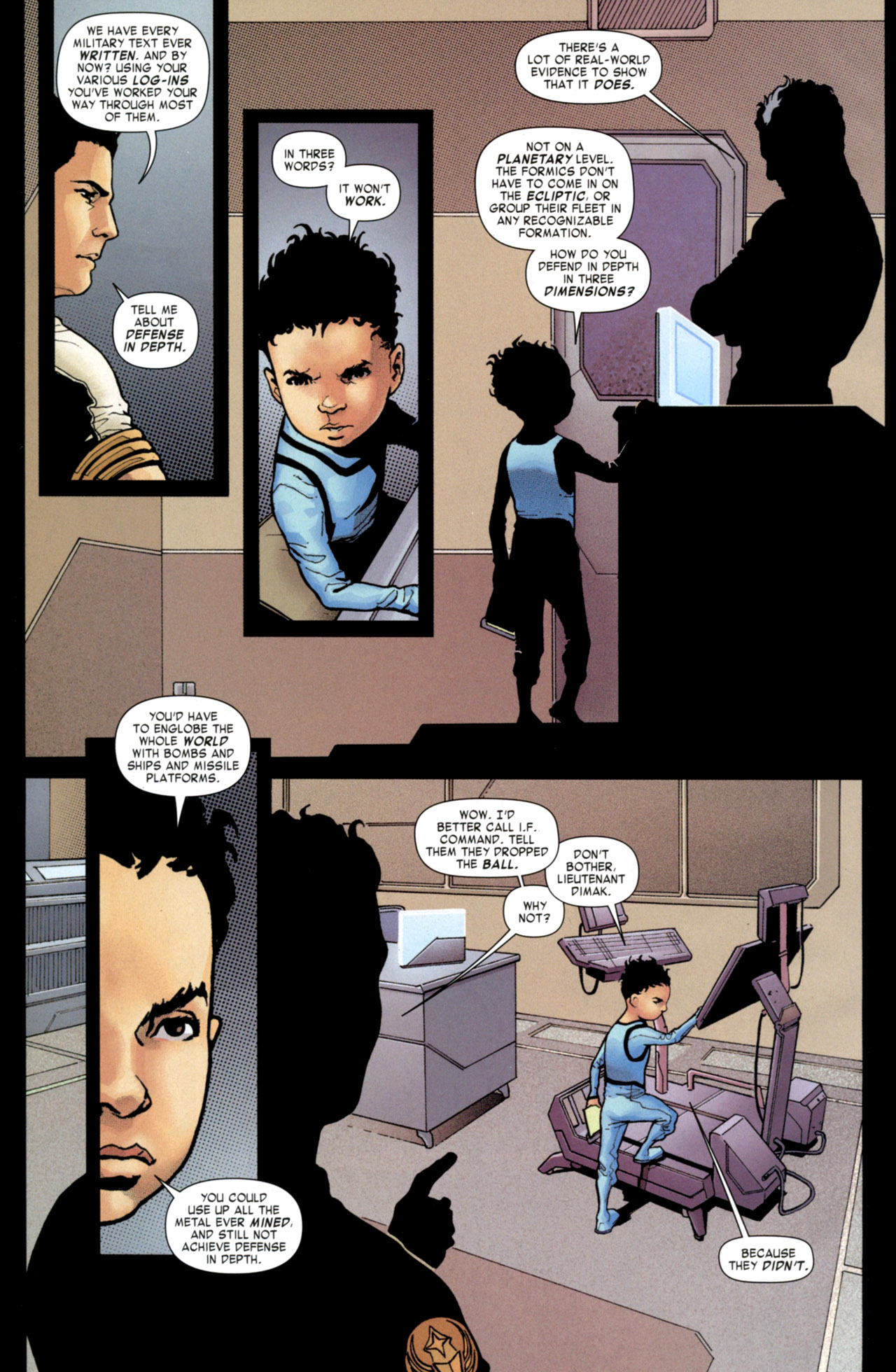 Read online Ender's Shadow: Battle School comic -  Issue #4 - 17