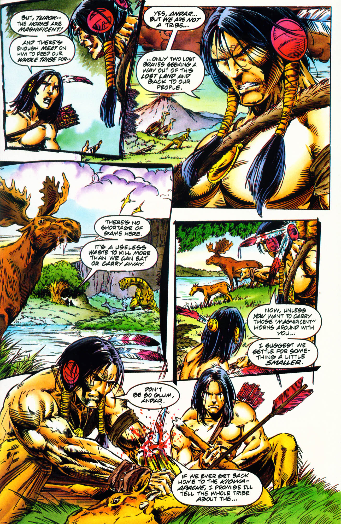 Read online Turok, Dinosaur Hunter (1993) comic -  Issue #34 - 5