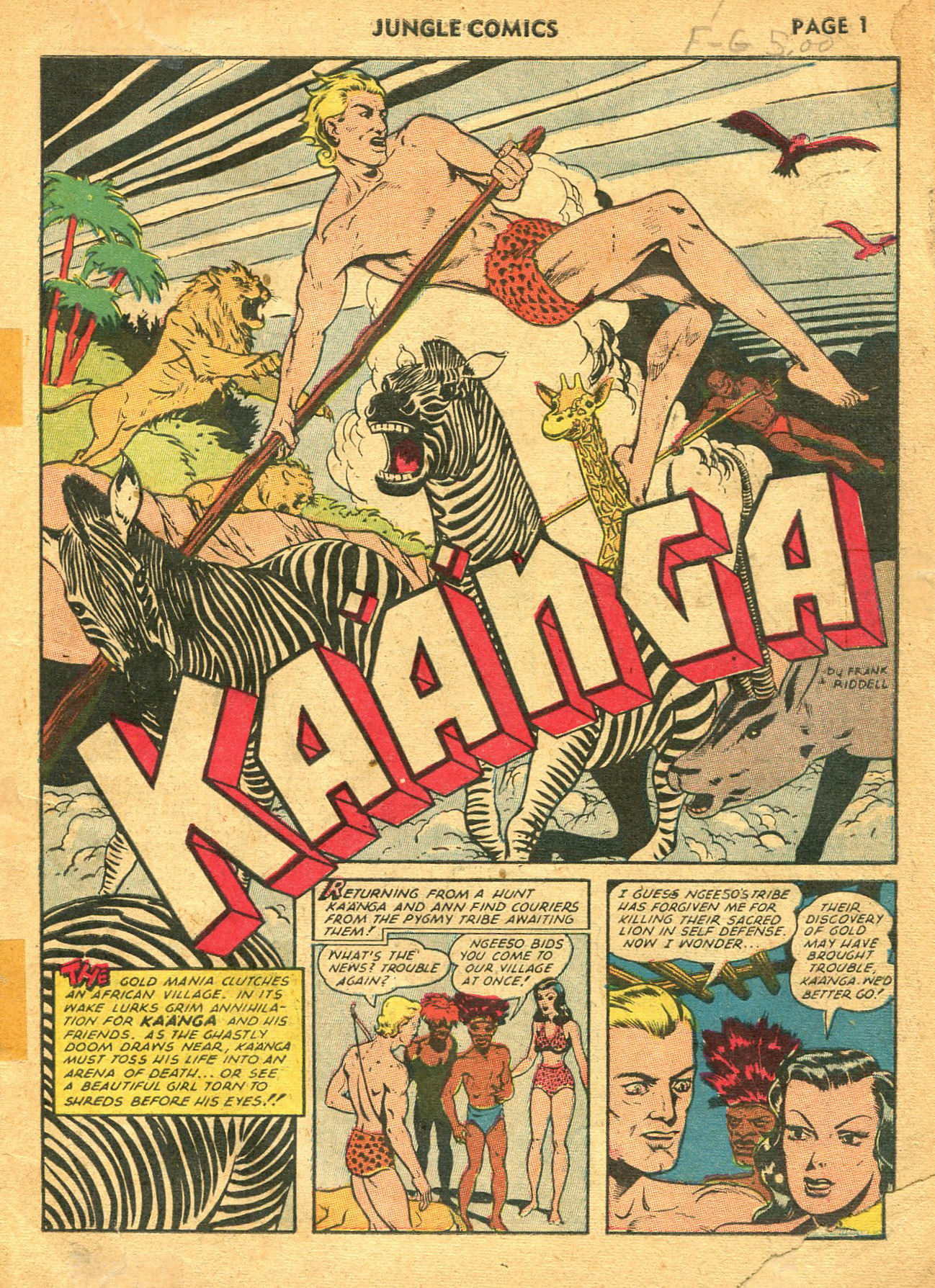 Read online Jungle Comics comic -  Issue #33 - 3