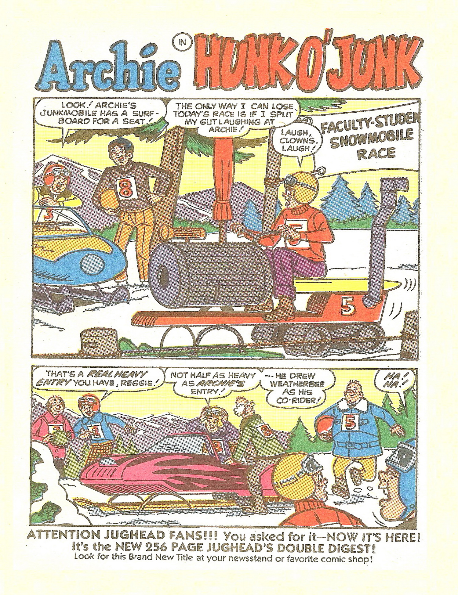 Read online Jughead Jones Comics Digest comic -  Issue #61 - 112