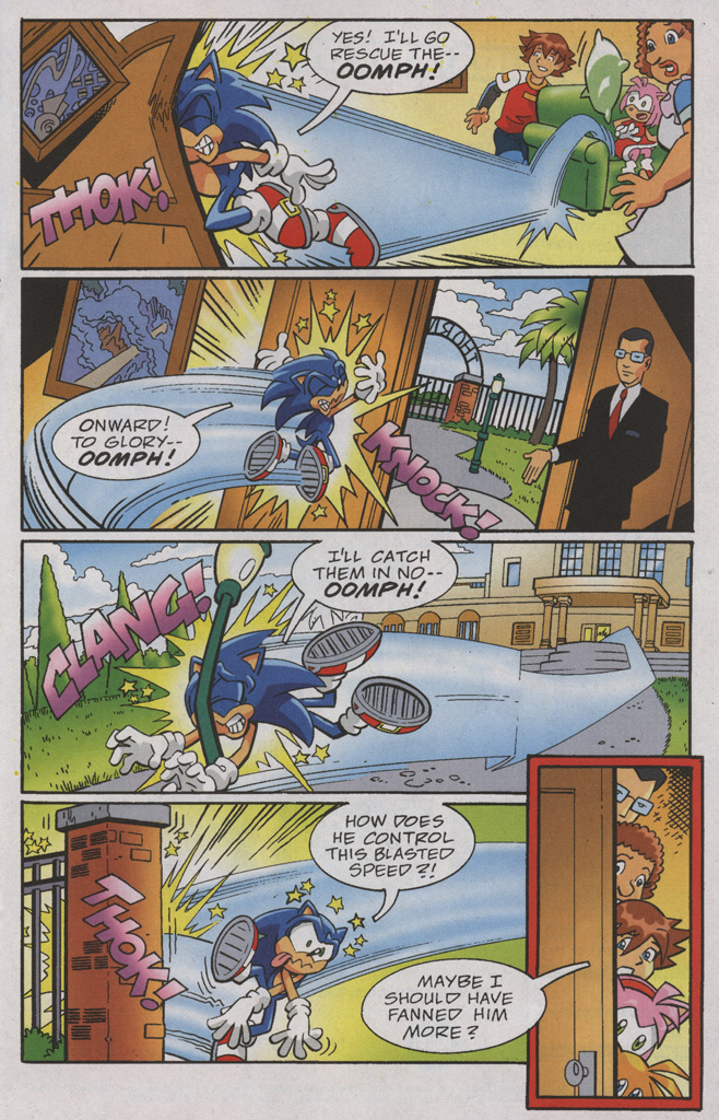 Read online Sonic X comic -  Issue #37 - 17