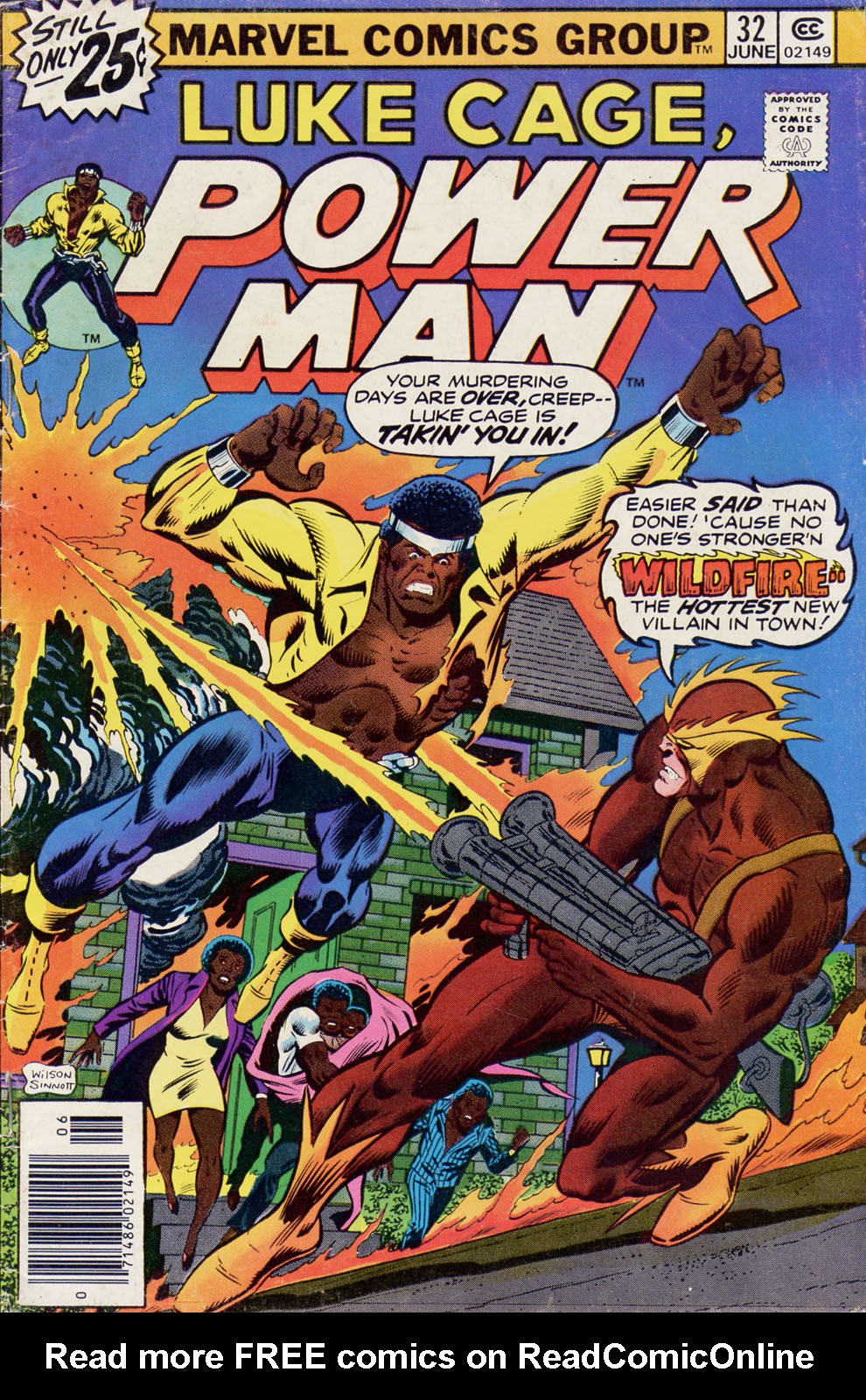 Read online Power Man comic -  Issue #32 - 1