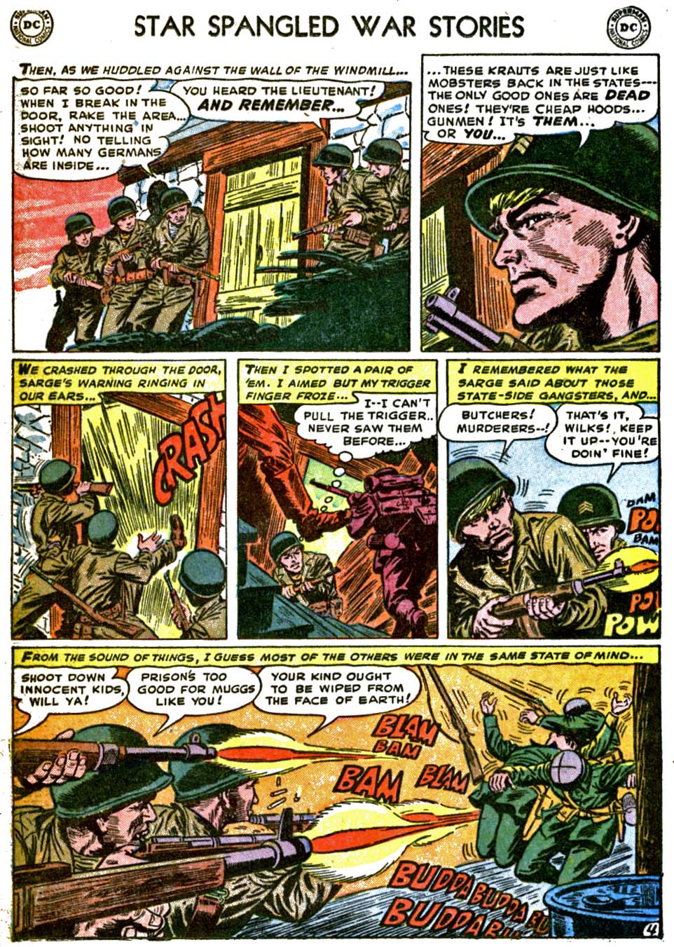 Read online Star Spangled War Stories (1952) comic -  Issue #7 - 16