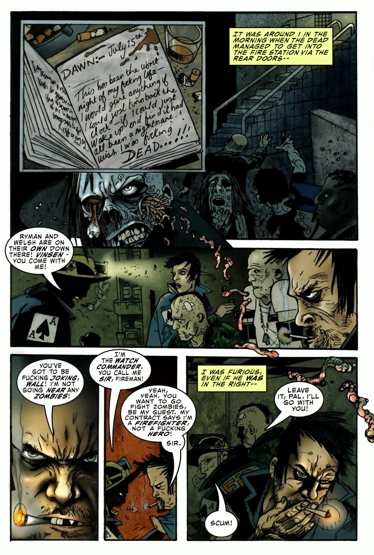 Read online The Dead: Kingdom of Flies comic -  Issue #3 - 3
