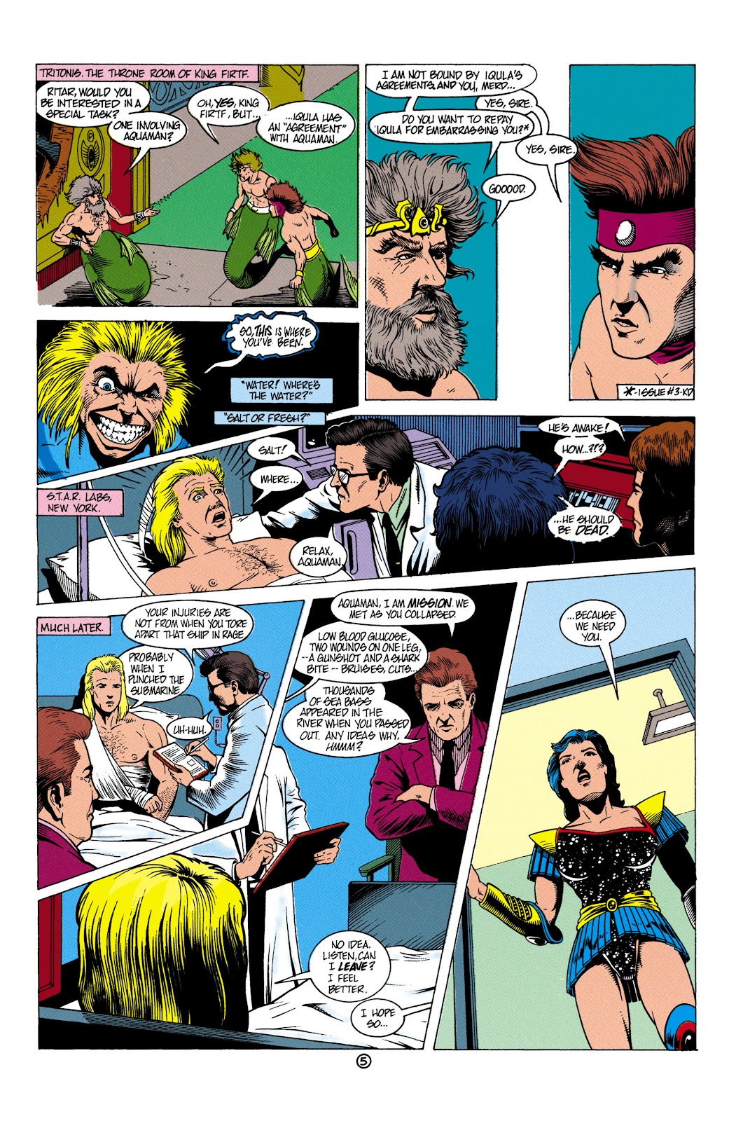 Aquaman (1991) Issue #5 #5 - English 6