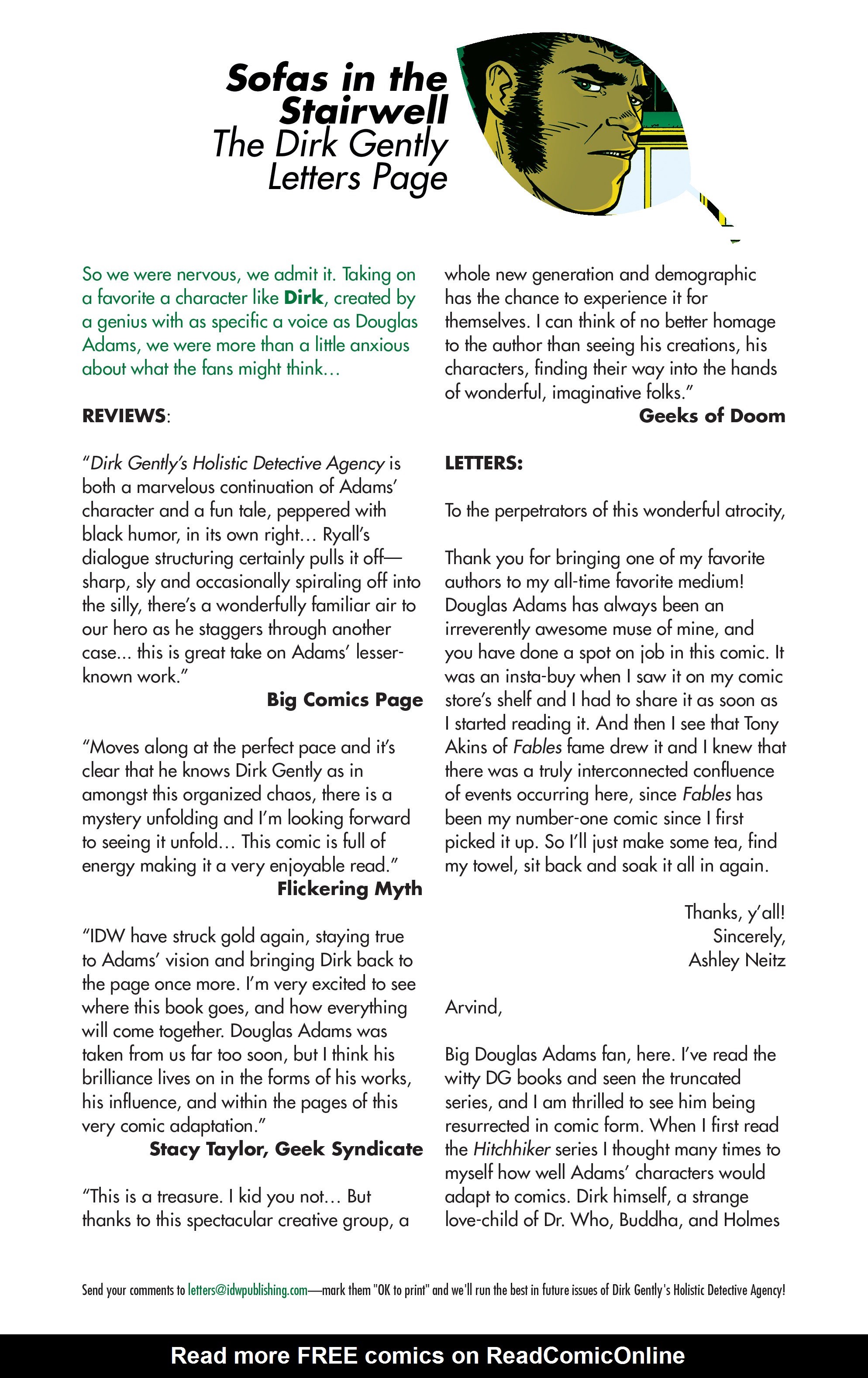 Read online Dirk Gently's Holistic Detective Agency comic -  Issue #2 - 23