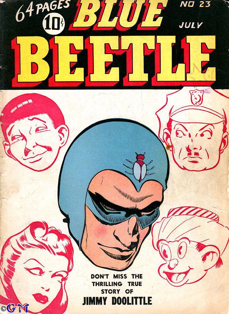 Read online The Blue Beetle comic -  Issue #23 - 1