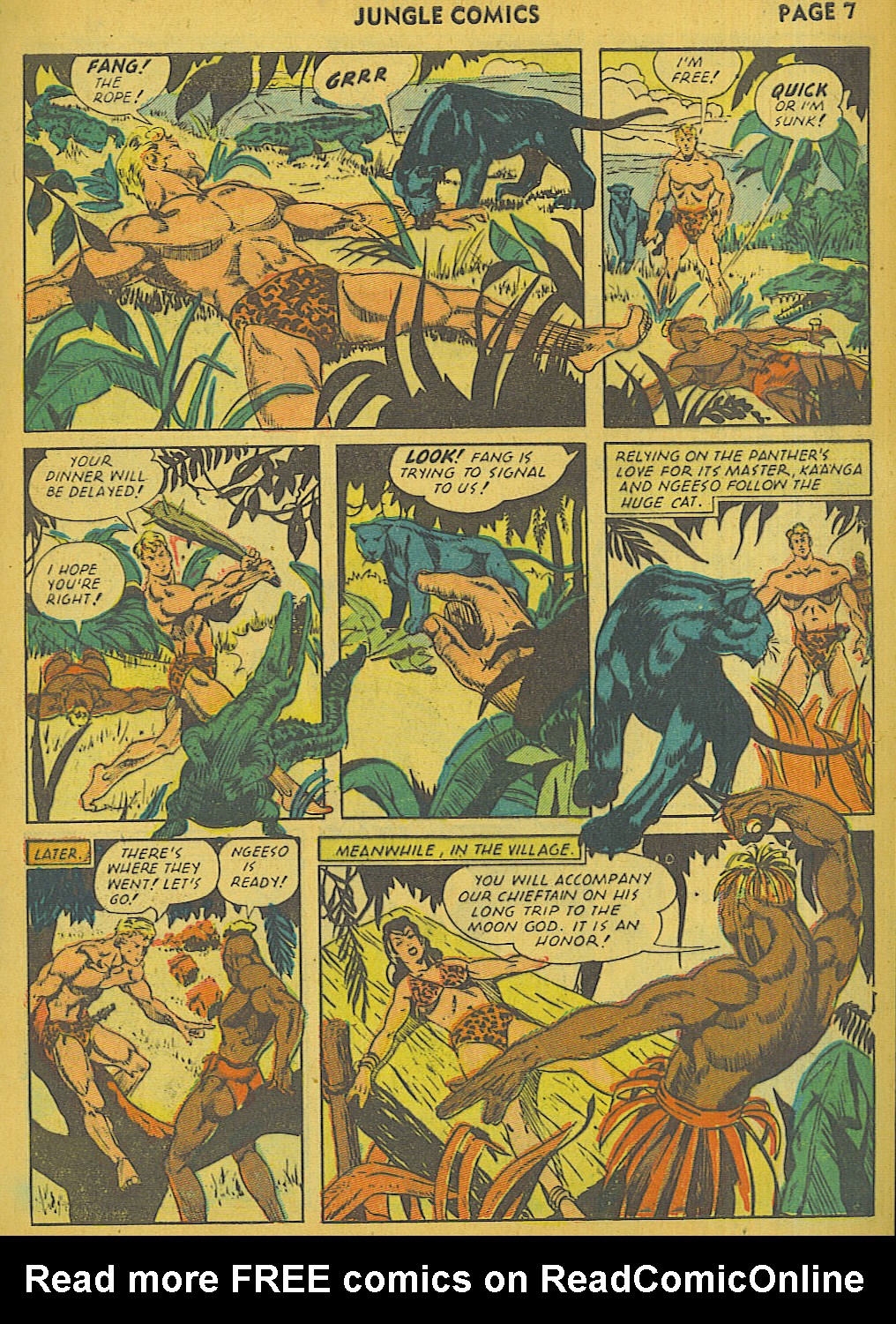 Read online Jungle Comics comic -  Issue #30 - 9