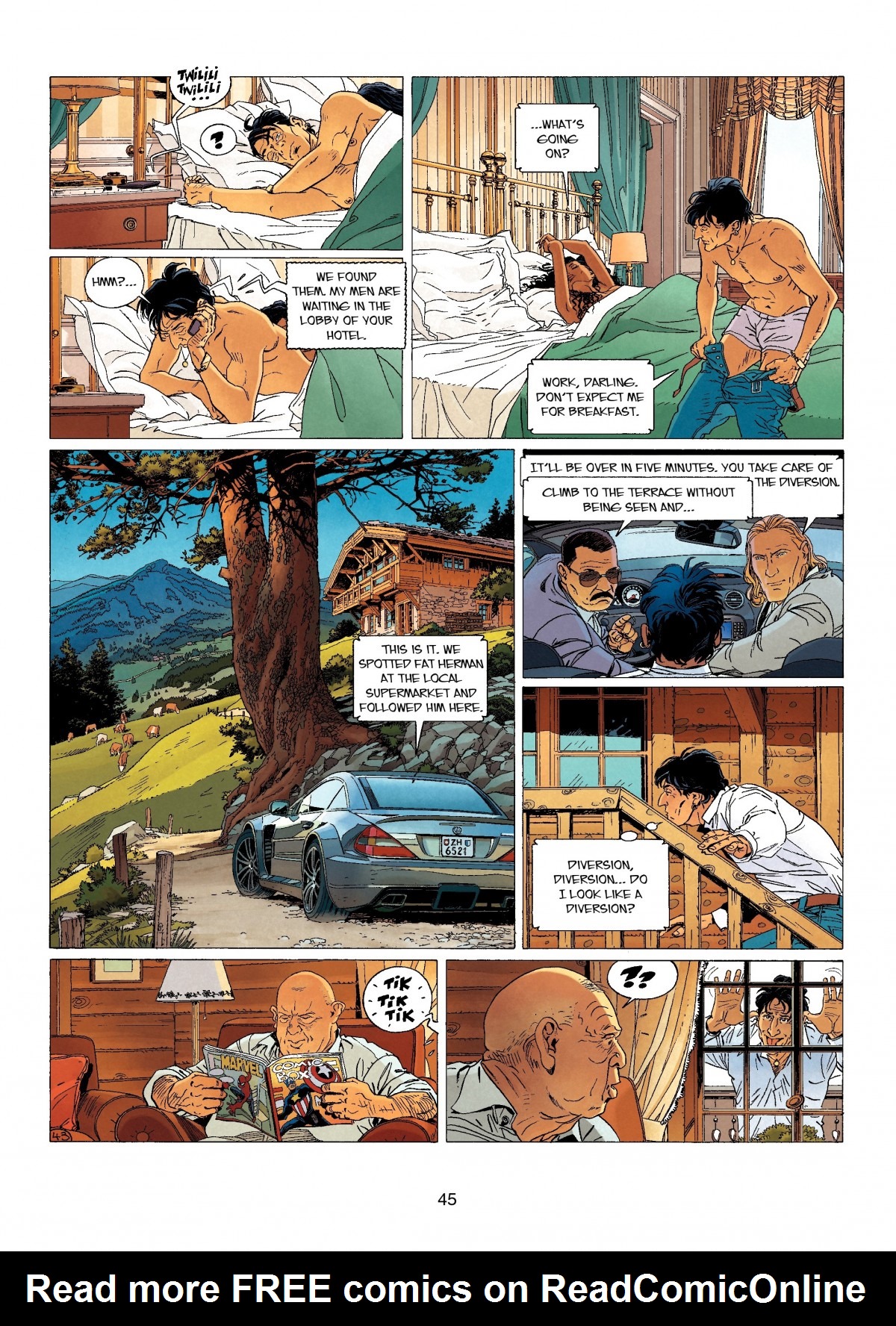 Read online Largo Winch comic -  Issue # TPB 13 - 45