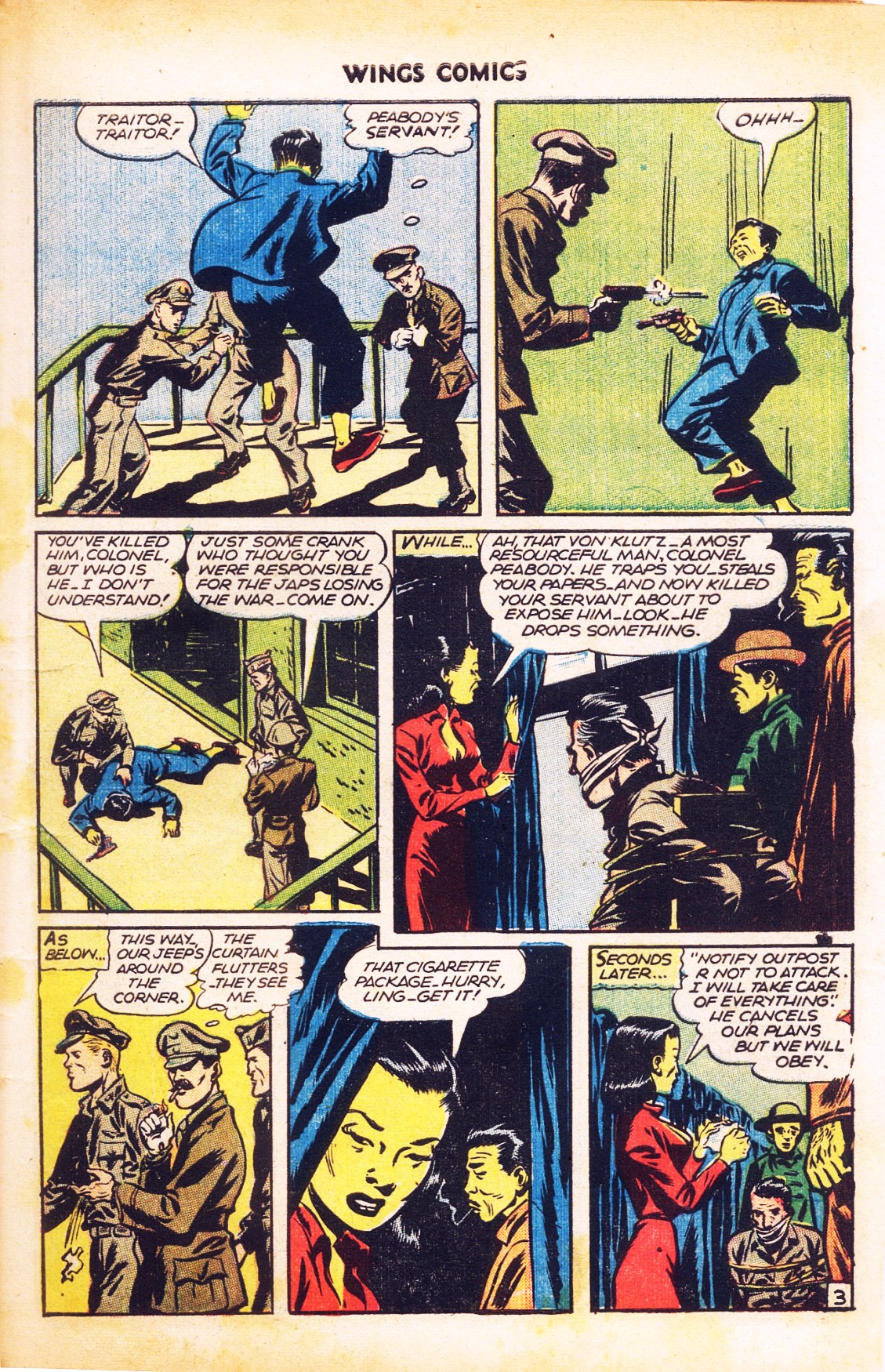 Read online Wings Comics comic -  Issue #66 - 5