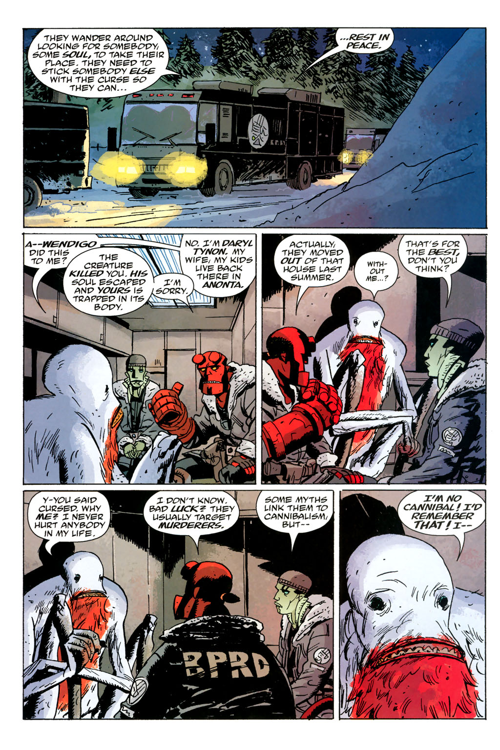 Read online B.P.R.D.: The Universal Machine comic -  Issue #4 - 21